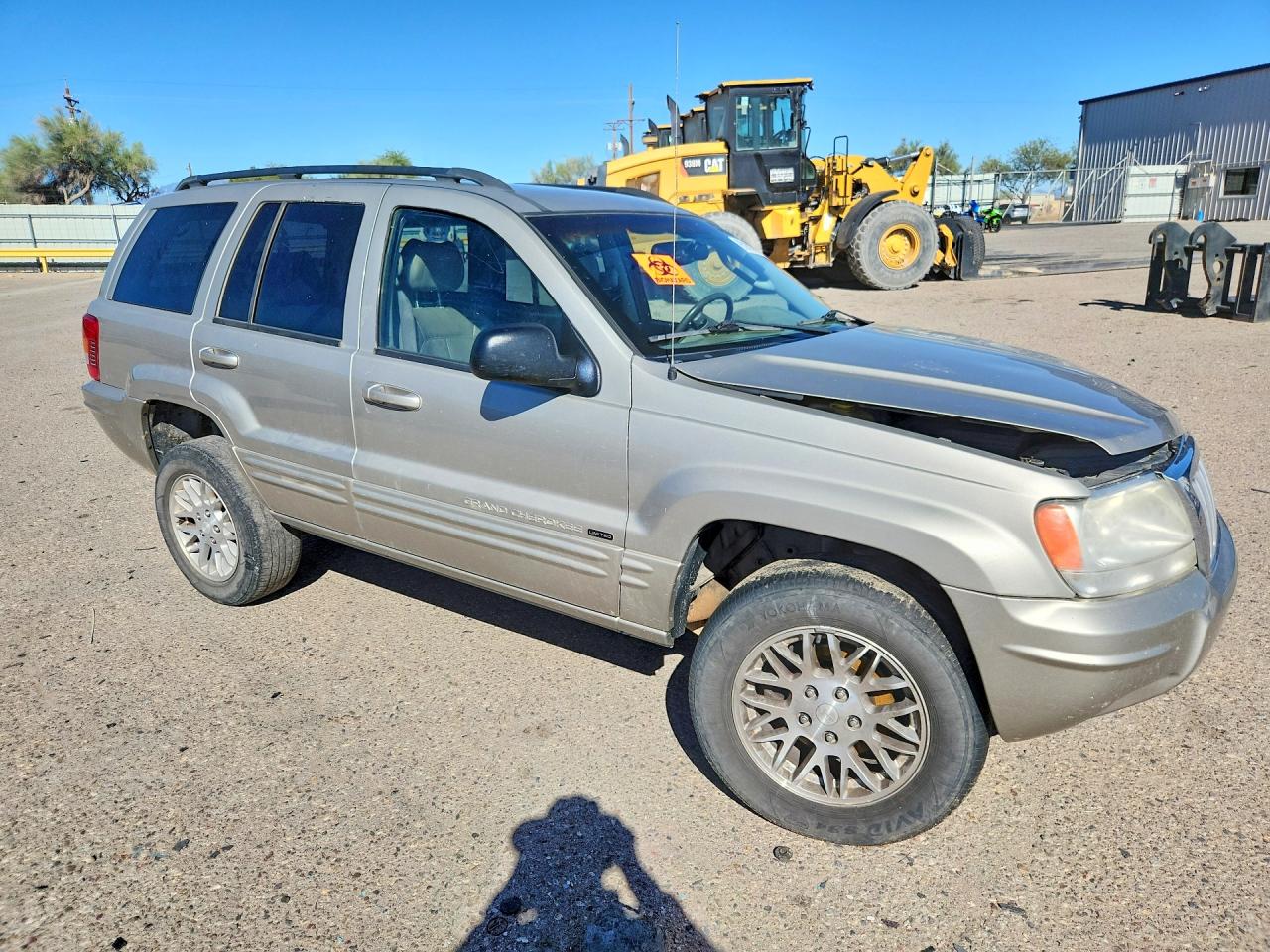 2004 Jeep Grand Cherokee Limited Белый vin: 1J4GX58J74C117609