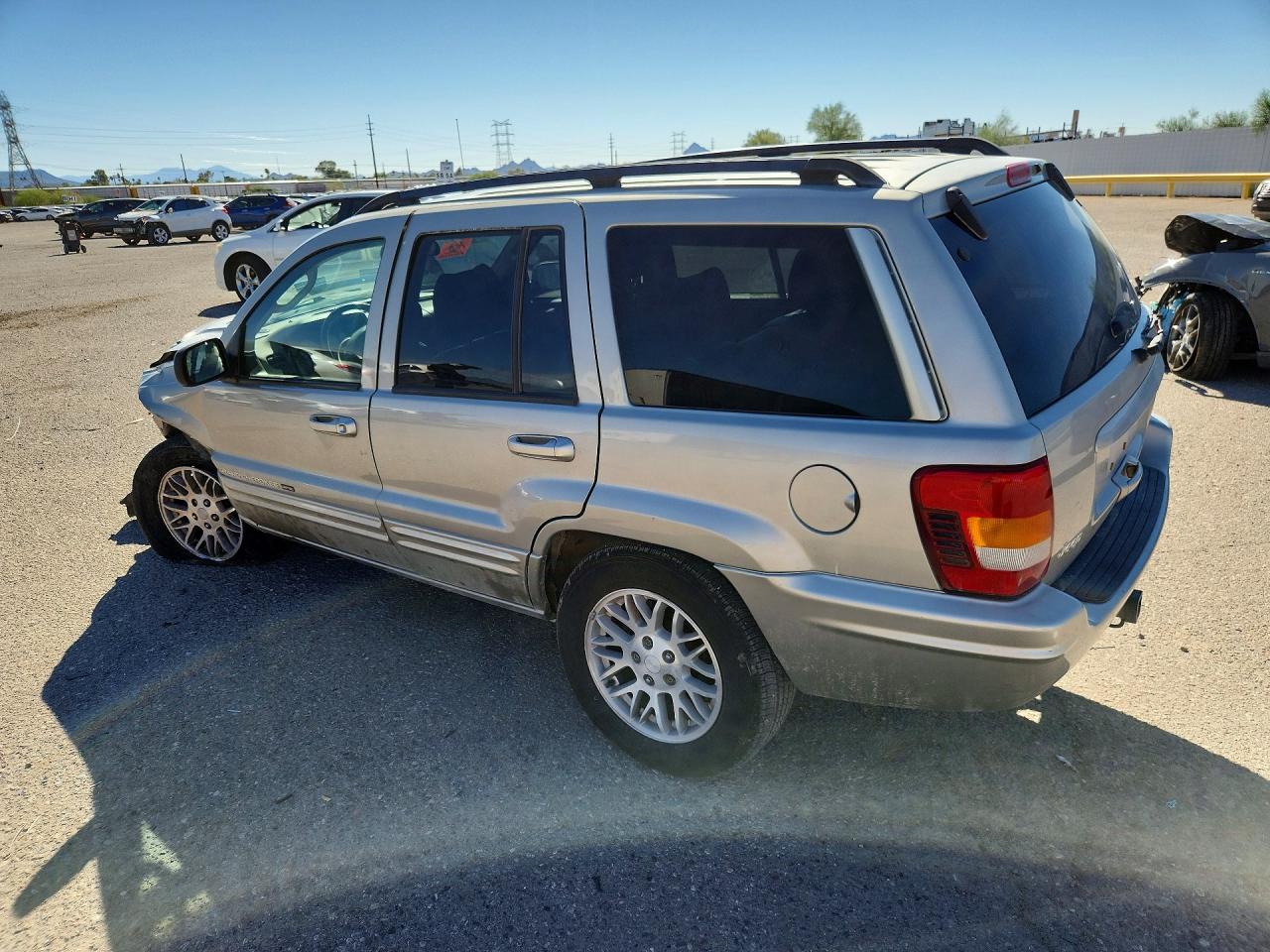 2004 Jeep Grand Cherokee Limited Белый vin: 1J4GX58J74C117609