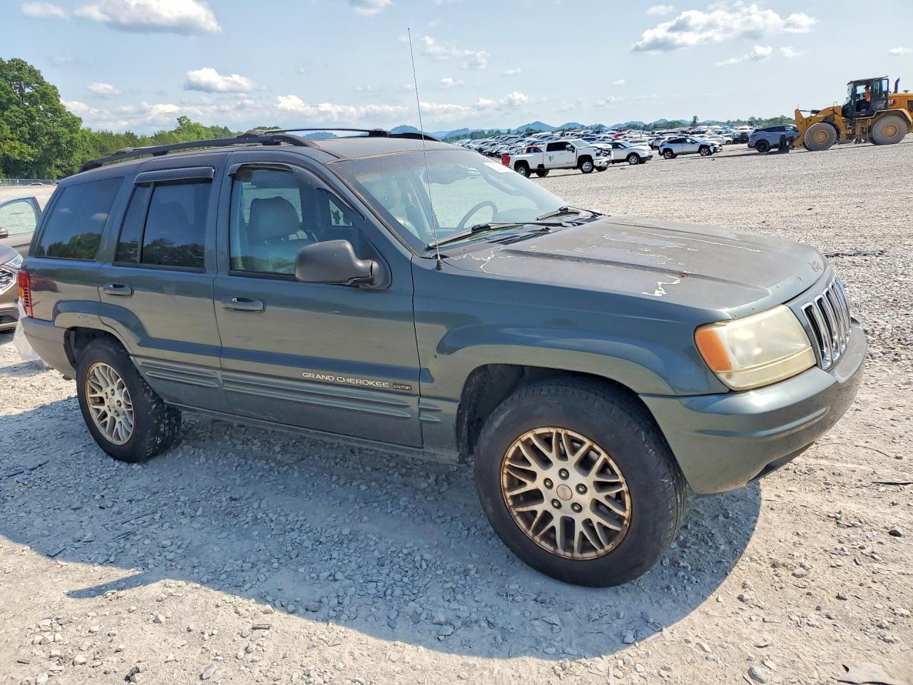 2003 Jeep Grand Cherokee Limited Green vin: 1J4GX58S63C505244
