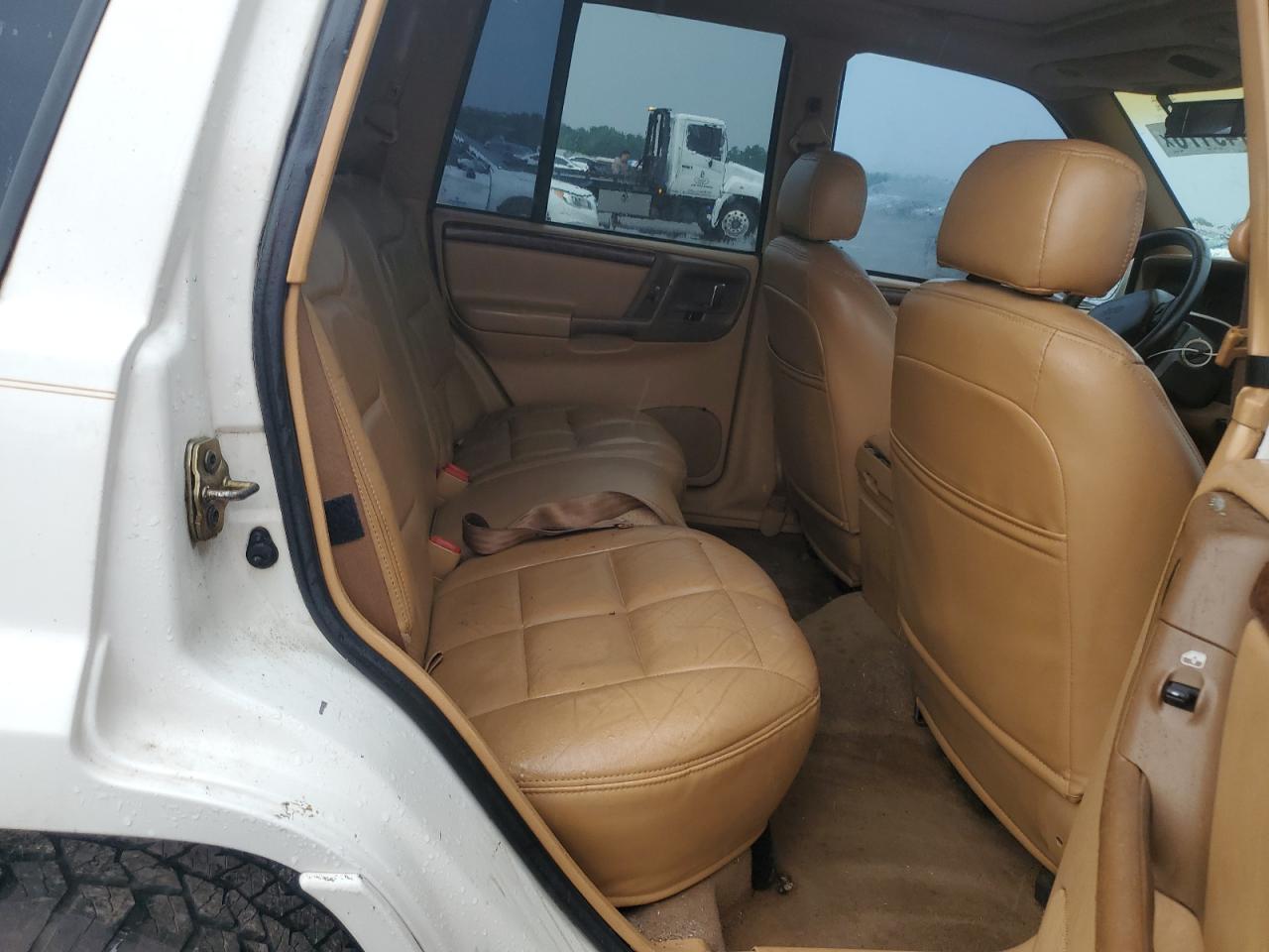 1998 Jeep Grand Cherokee Limited White vin: 1J4GX78Y7WC221027