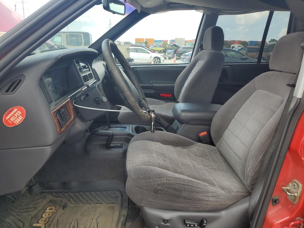 1998 Jeep Grand Cherokee Laredo Red vin: 1J4GZ48S6WC282812