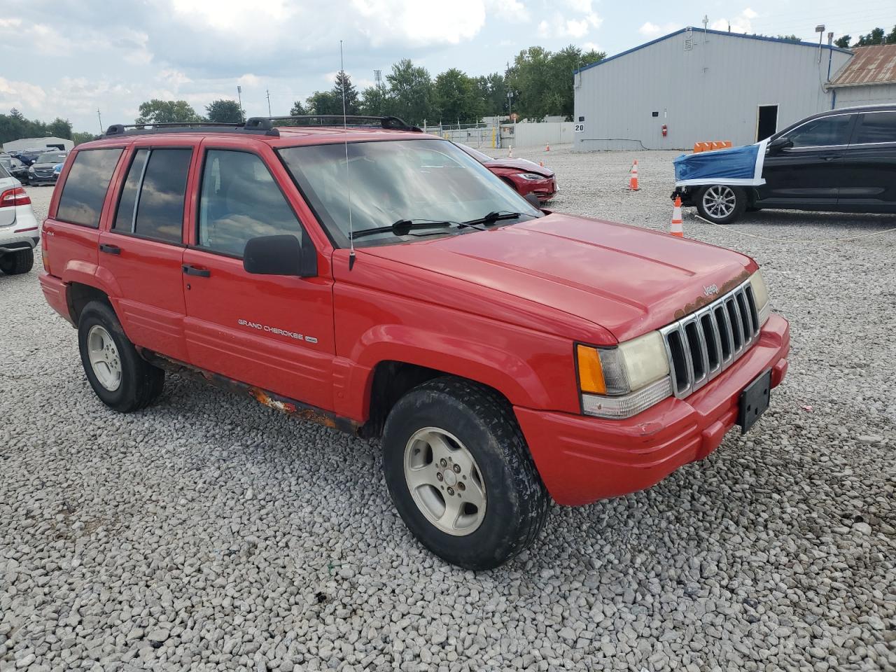 1998 Jeep Grand Cherokee Laredo Red vin: 1J4GZ48S6WC282812