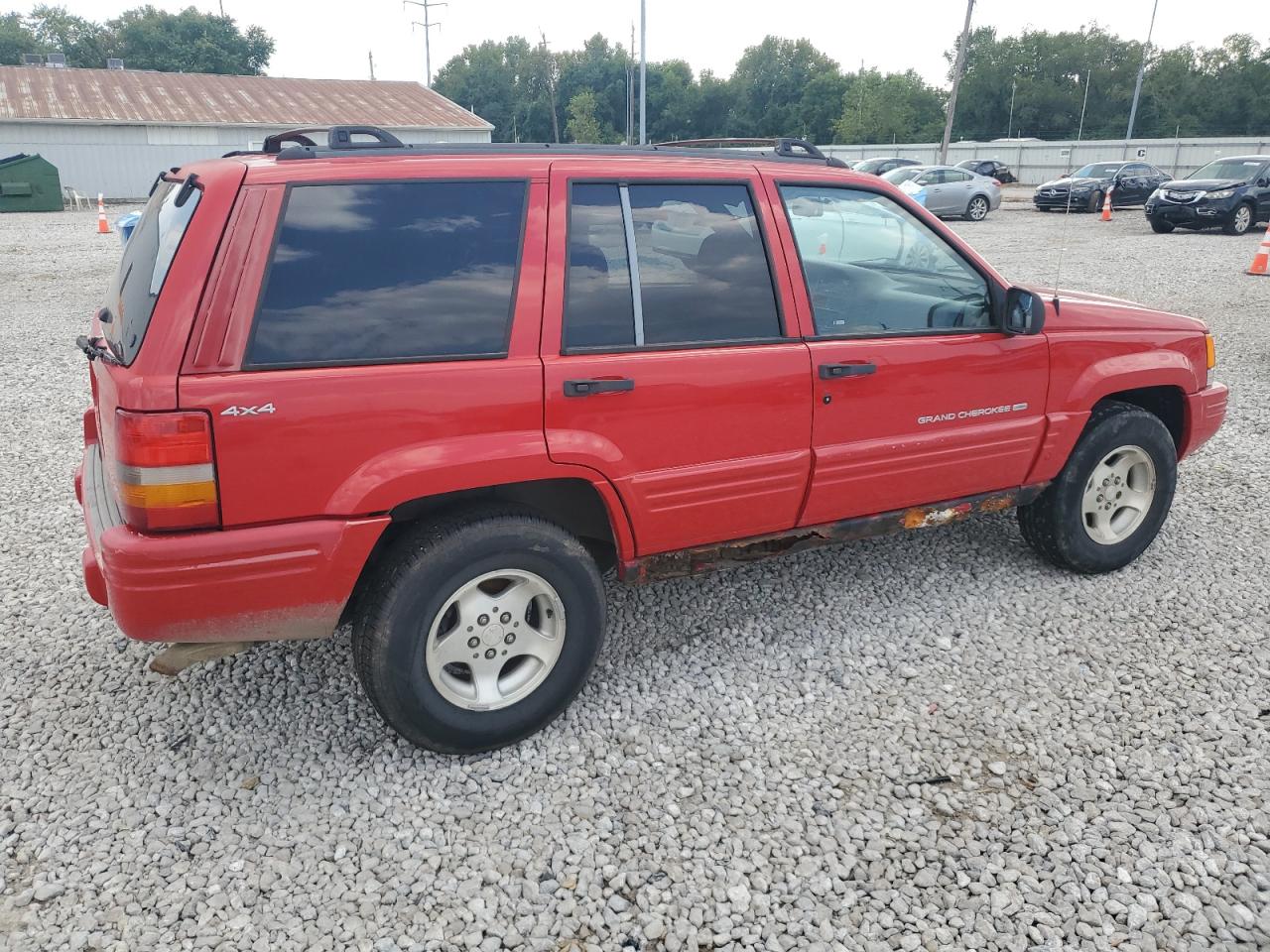 1998 Jeep Grand Cherokee Laredo Red vin: 1J4GZ48S6WC282812