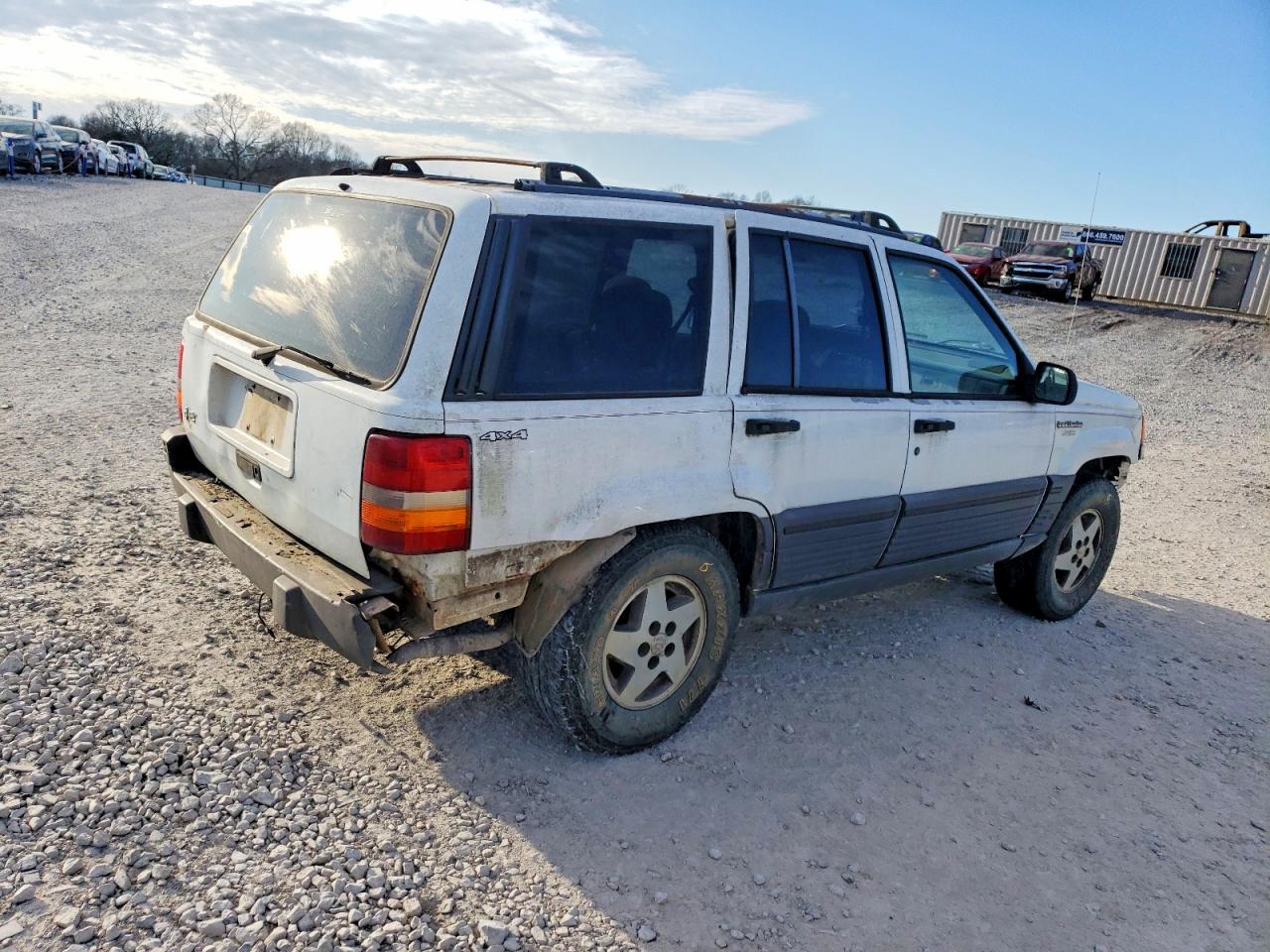 1995 Jeep Grand Cherokee Laredo White vin: 1J4GZ58S0SC593376