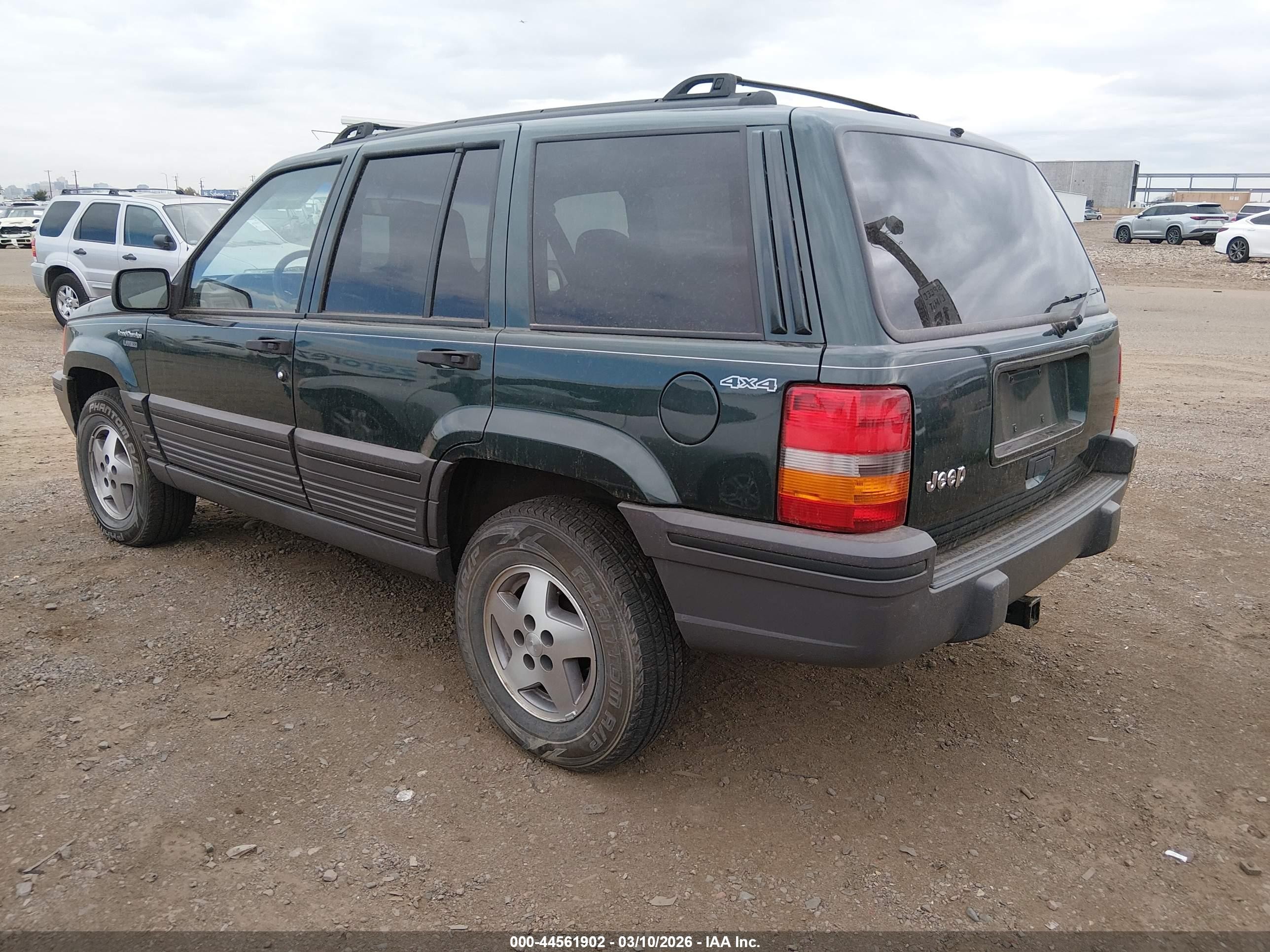1995 Jeep Grand Cherokee Laredo Green vin: 1J4GZ58S0SC670778