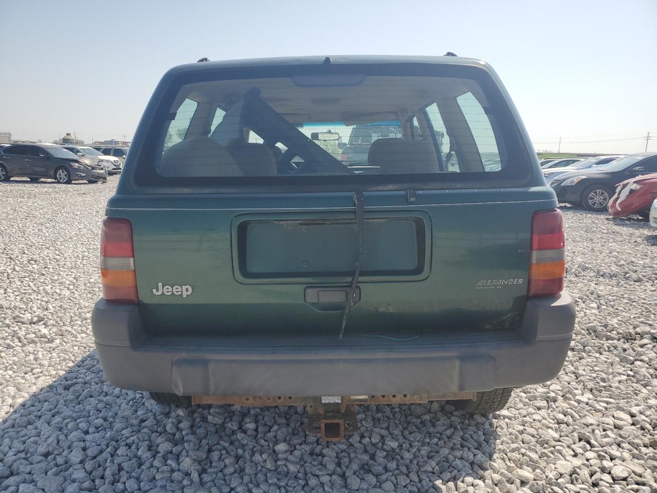 1997 Jeep Grand Cherokee Laredo Green vin: 1J4GZ58S0VC569017