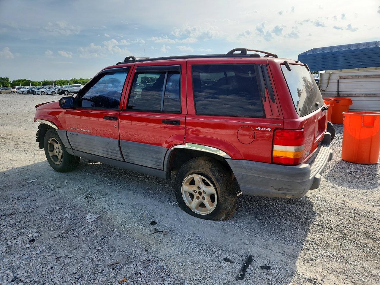 1998 Jeep Grand Cherokee Red vin: 1J4GZ58S0WC209893