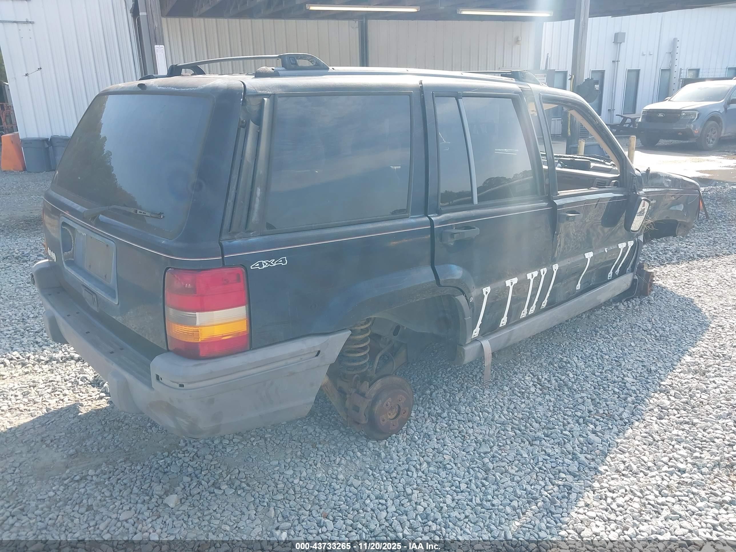 1995 Jeep Grand Cherokee Laredo Black vin: 1J4GZ58S1SC502051