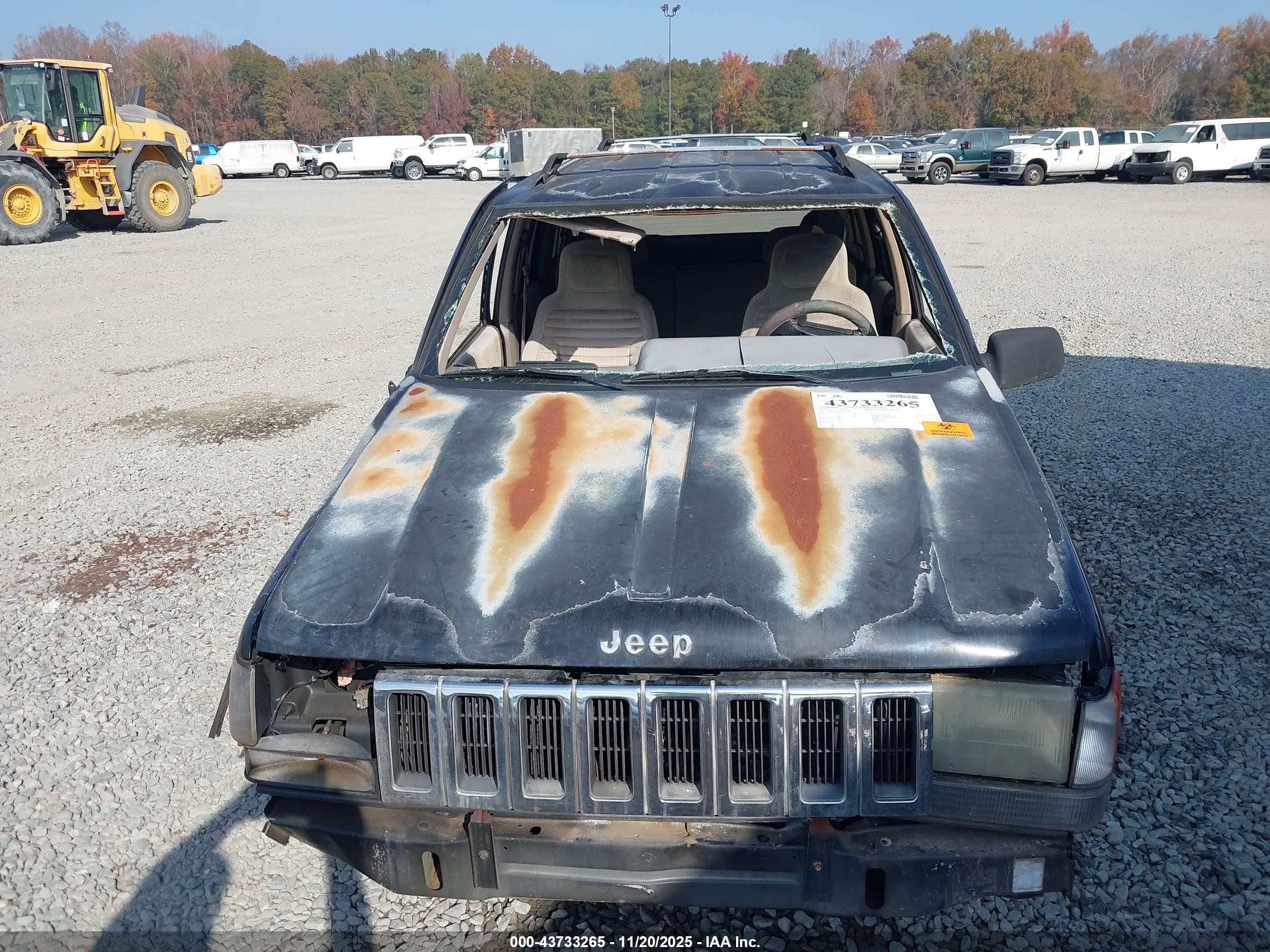 1995 Jeep Grand Cherokee Laredo Black vin: 1J4GZ58S1SC502051