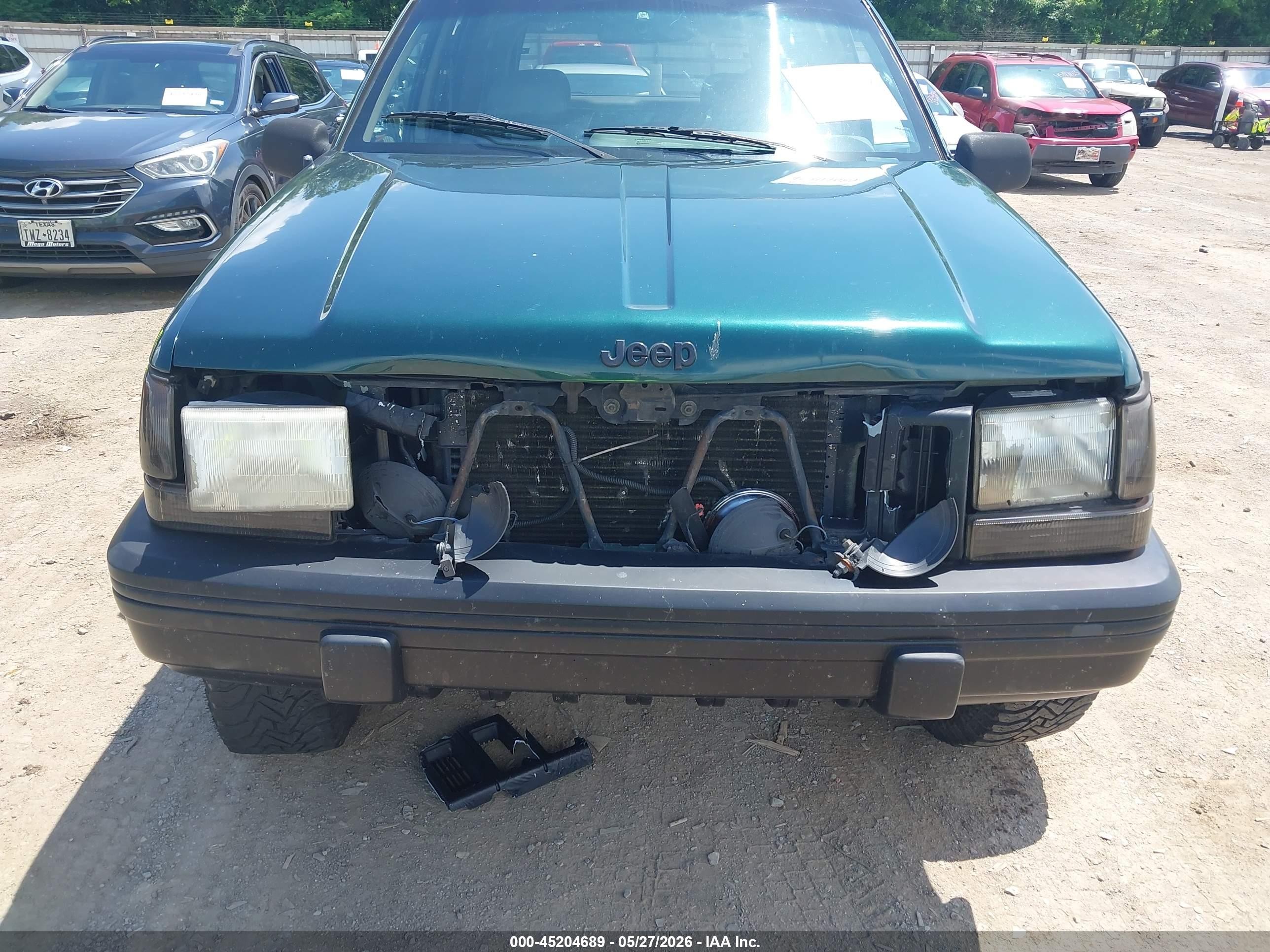 1995 Jeep Grand Cherokee Laredo Green vin: 1J4GZ58S1SC508612