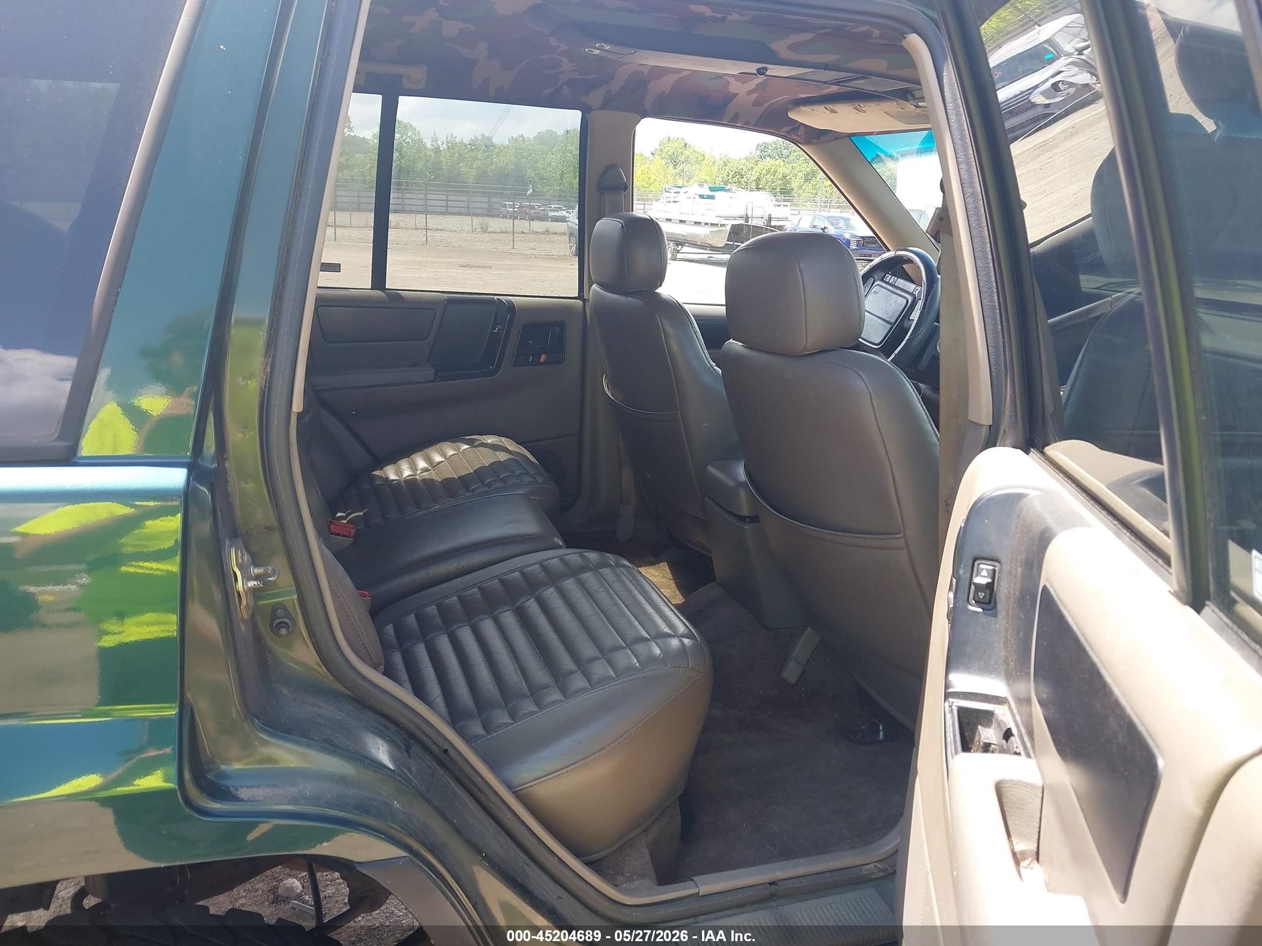 1995 Jeep Grand Cherokee Laredo Green vin: 1J4GZ58S1SC508612