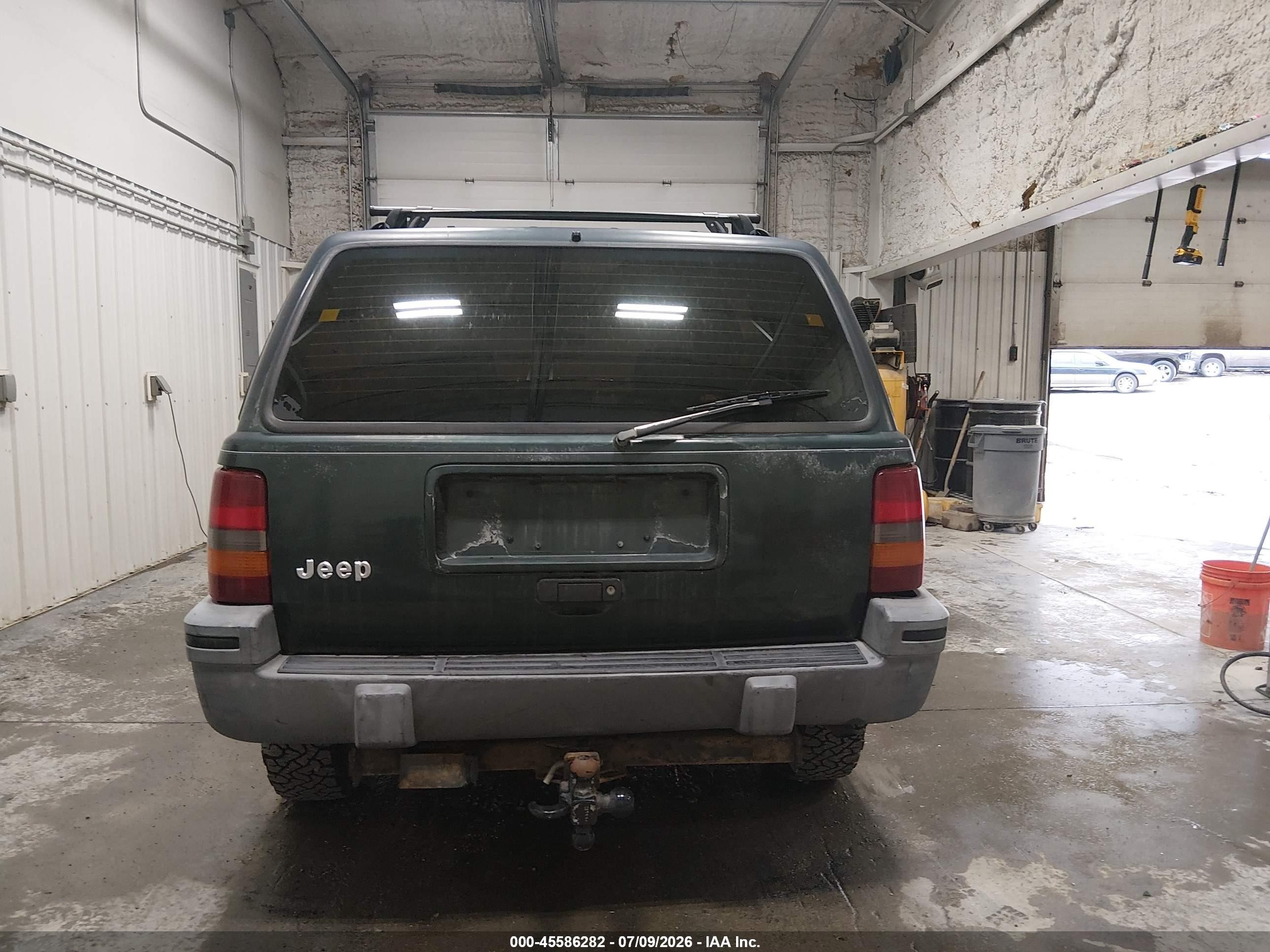 1993 Jeep Grand Cherokee Laredo Green vin: 1J4GZ58S2PC539276