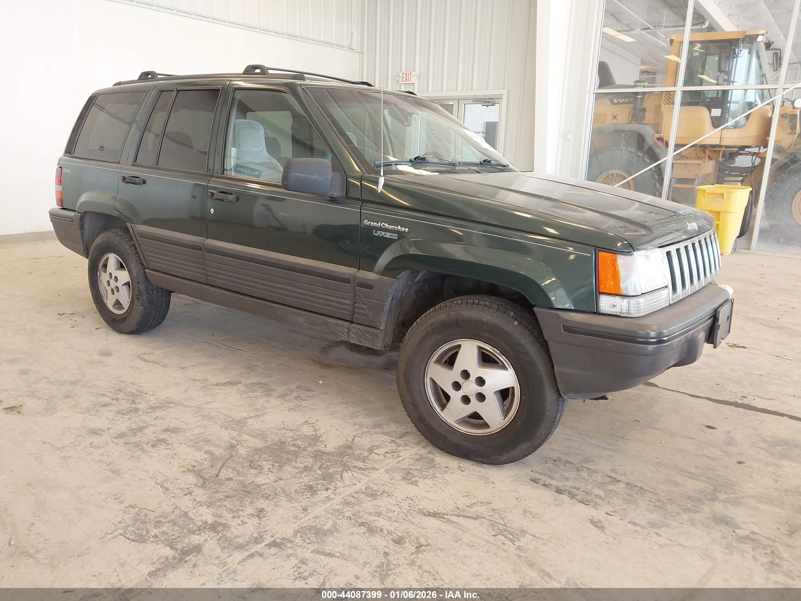 1995 Jeep Grand Cherokee Laredo Green vin: 1J4GZ58S2SC717793