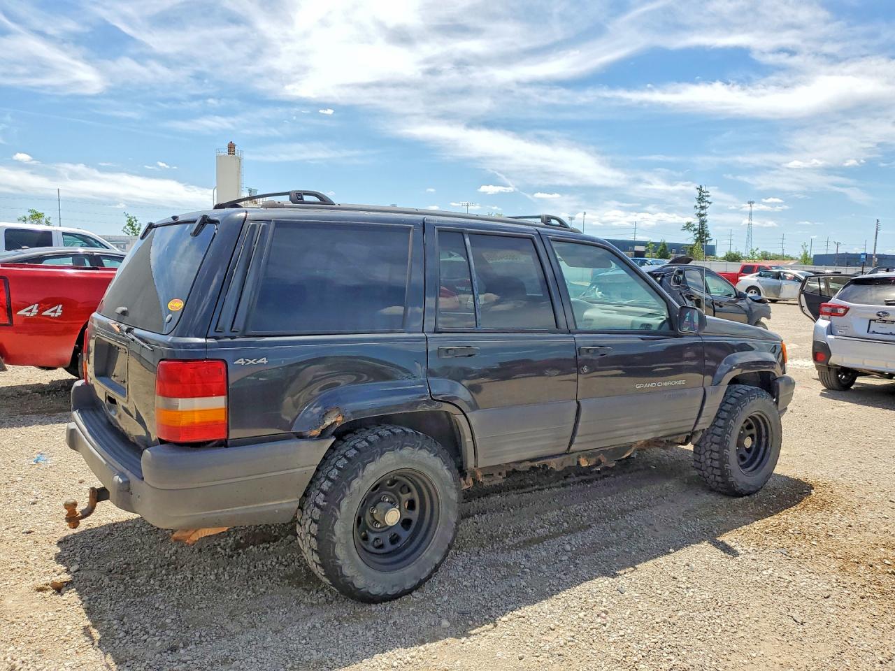 1998 Jeep Grand Cherokee Laredo Black vin: 1J4GZ58S2WC123873