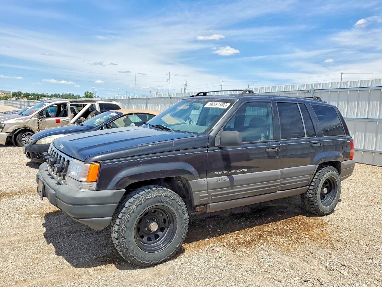 1998 Jeep Grand Cherokee Laredo Black vin: 1J4GZ58S2WC123873