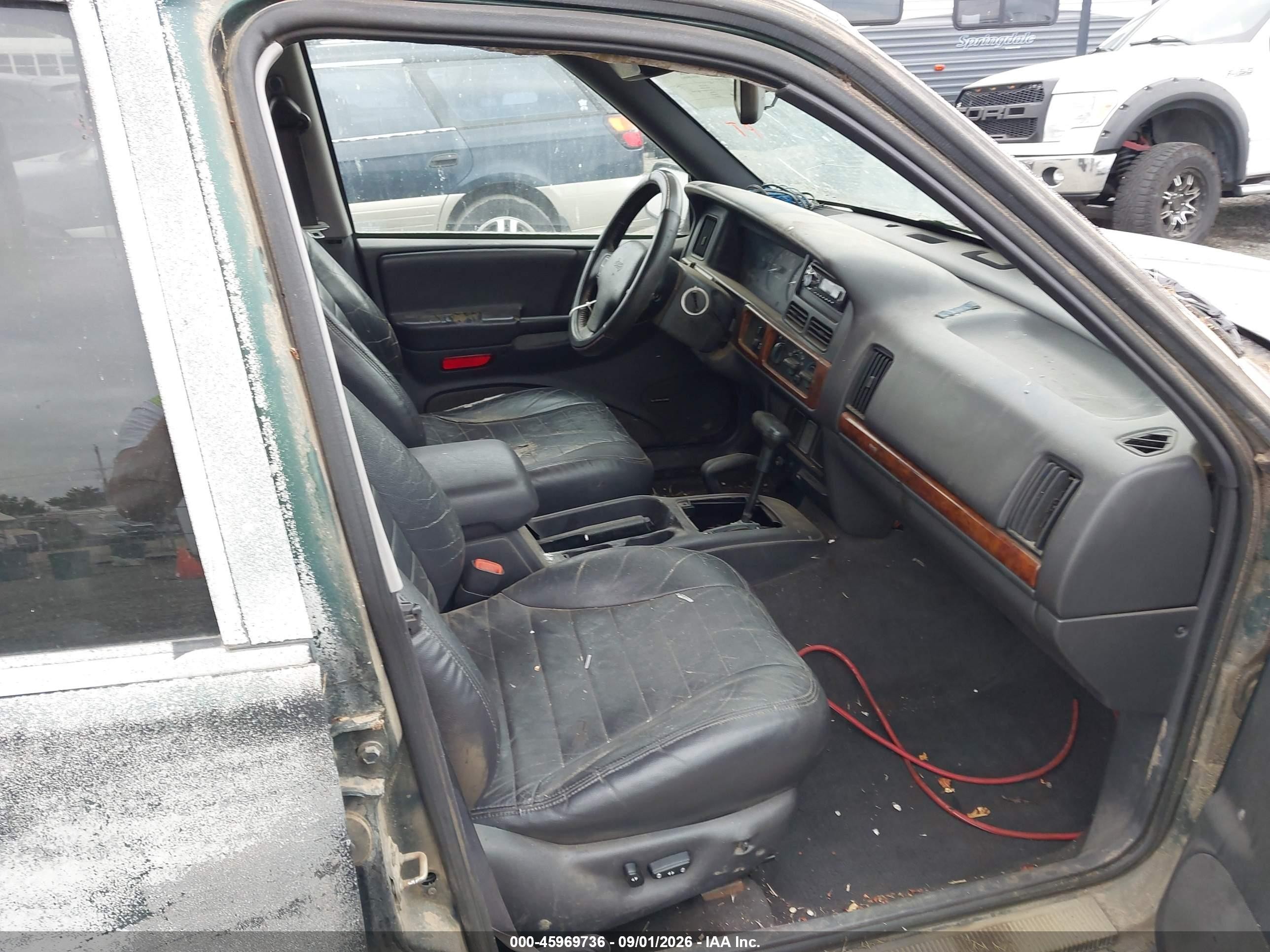 1998 Jeep Grand Cherokee Laredo Green vin: 1J4GZ58S2WC157571