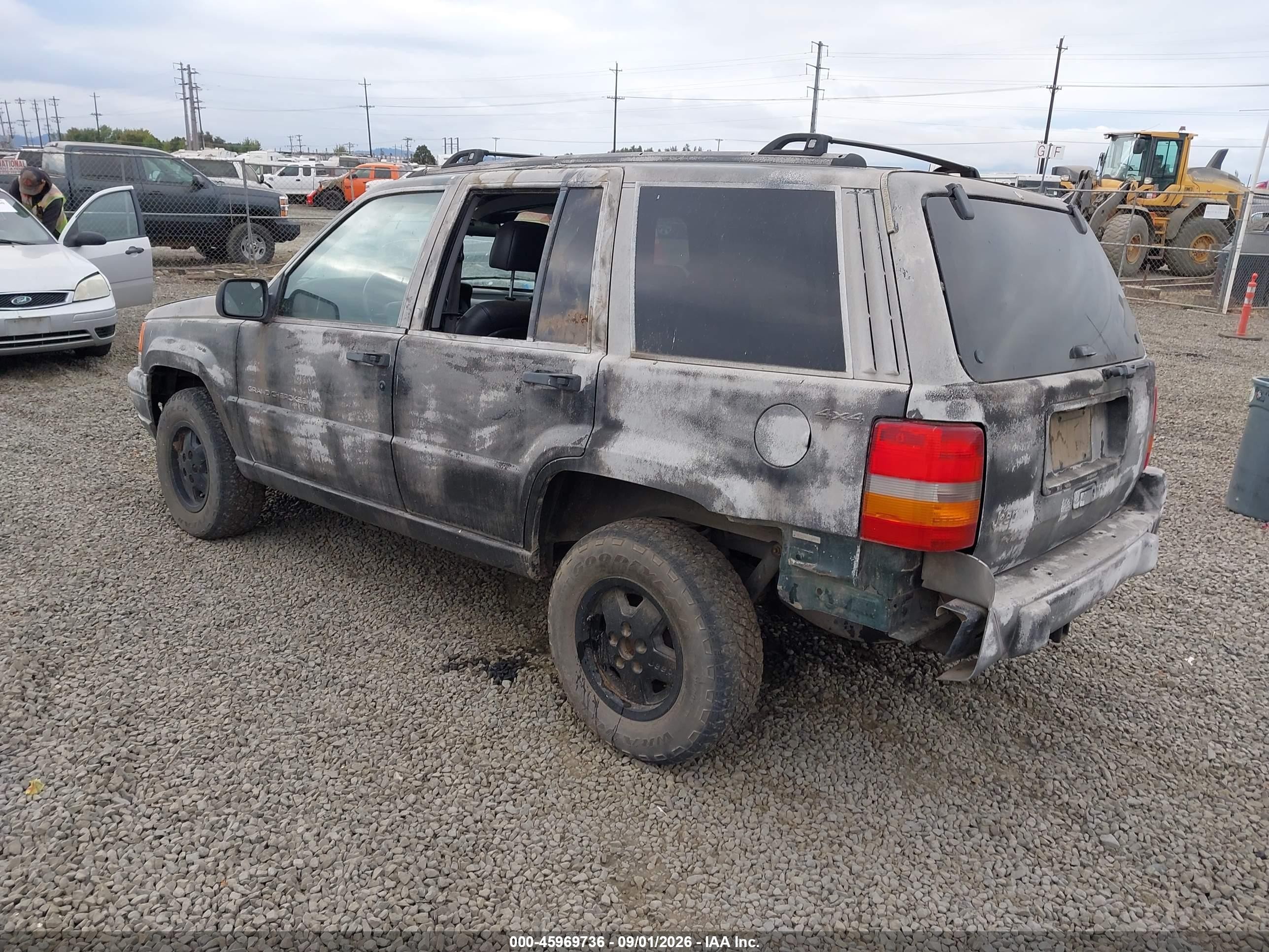 1998 Jeep Grand Cherokee Laredo Green vin: 1J4GZ58S2WC157571