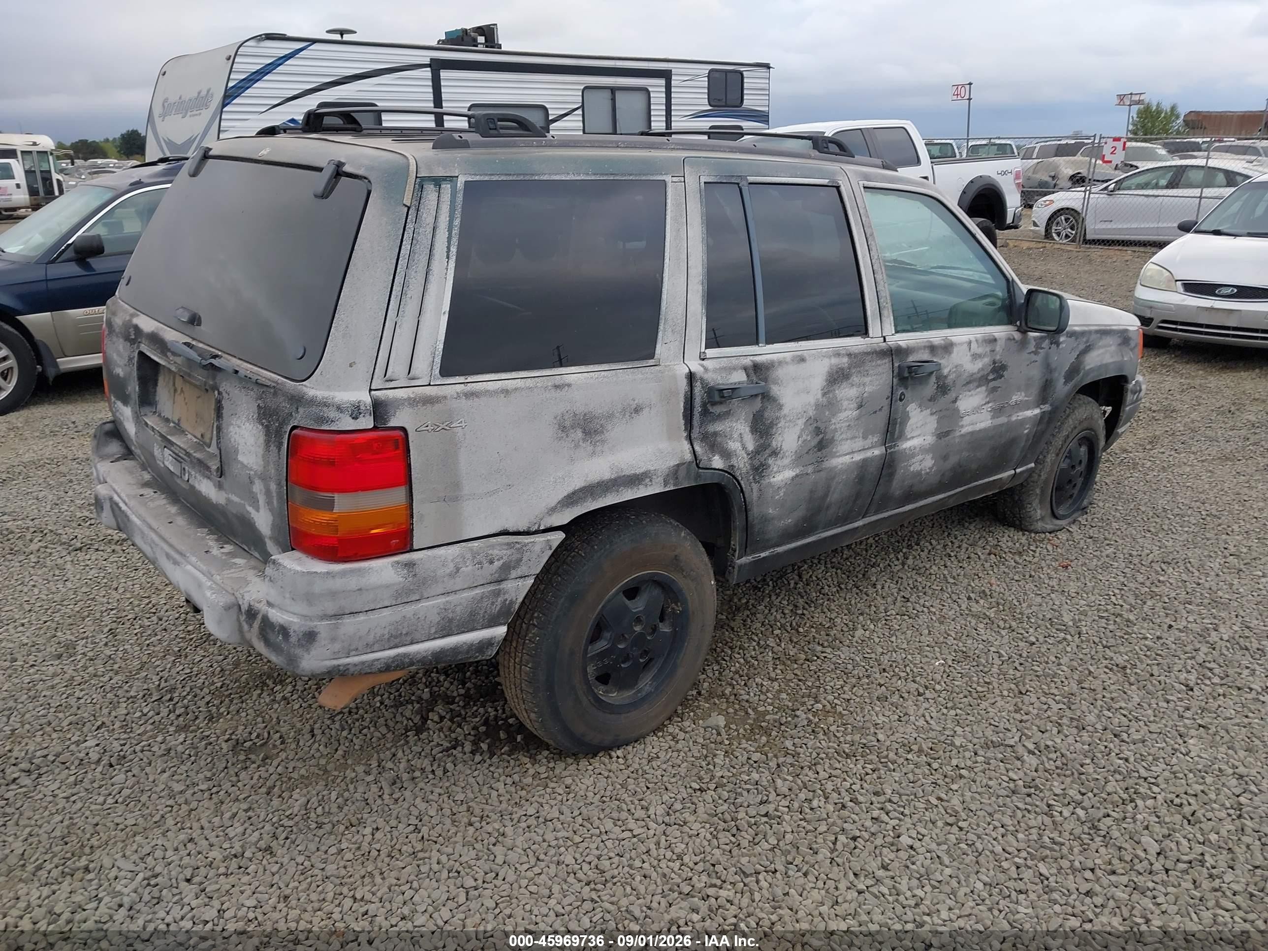 1998 Jeep Grand Cherokee Laredo Green vin: 1J4GZ58S2WC157571