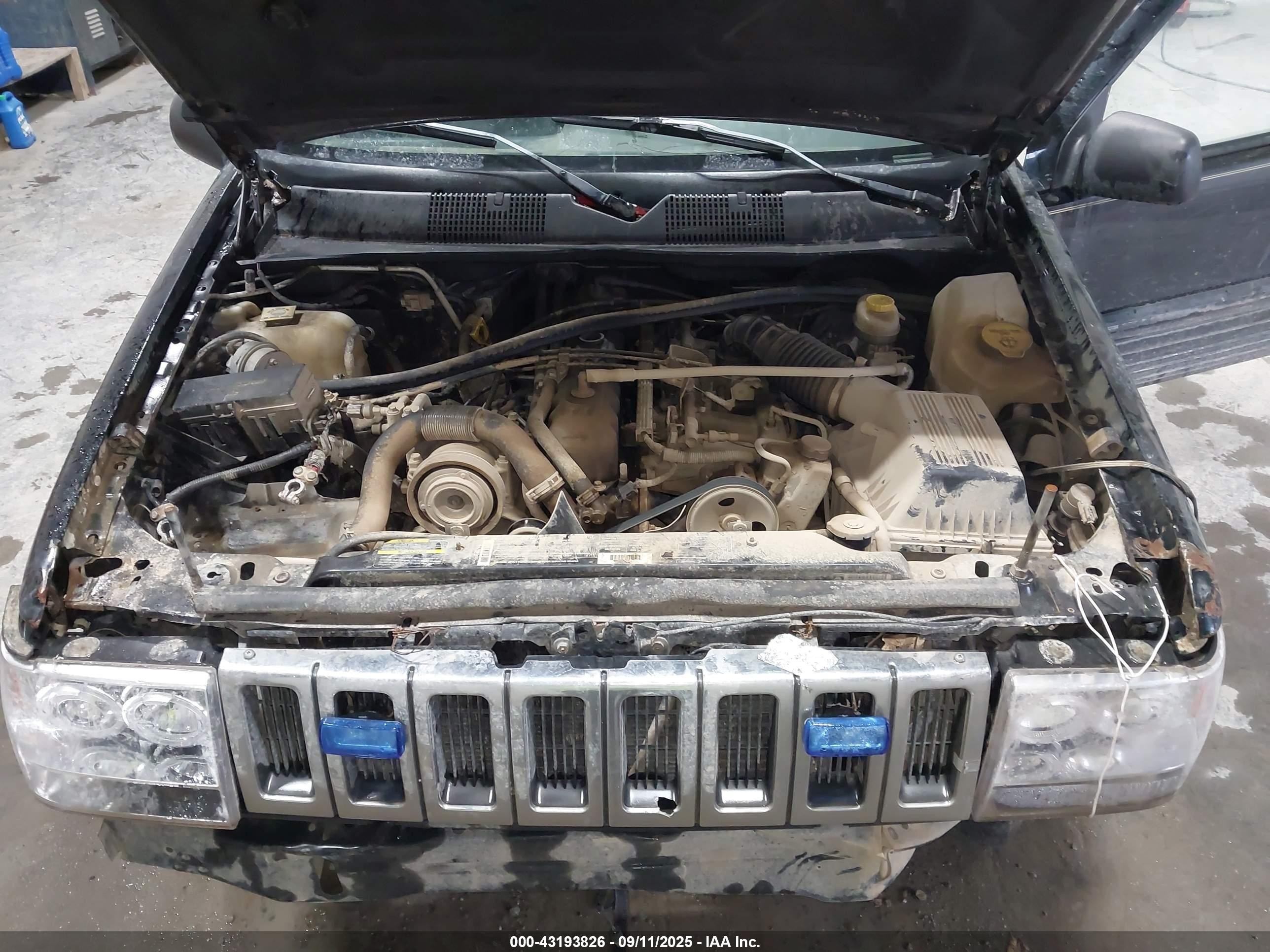 1998 Jeep Grand Cherokee Laredo Black vin: 1J4GZ58S2WC283168