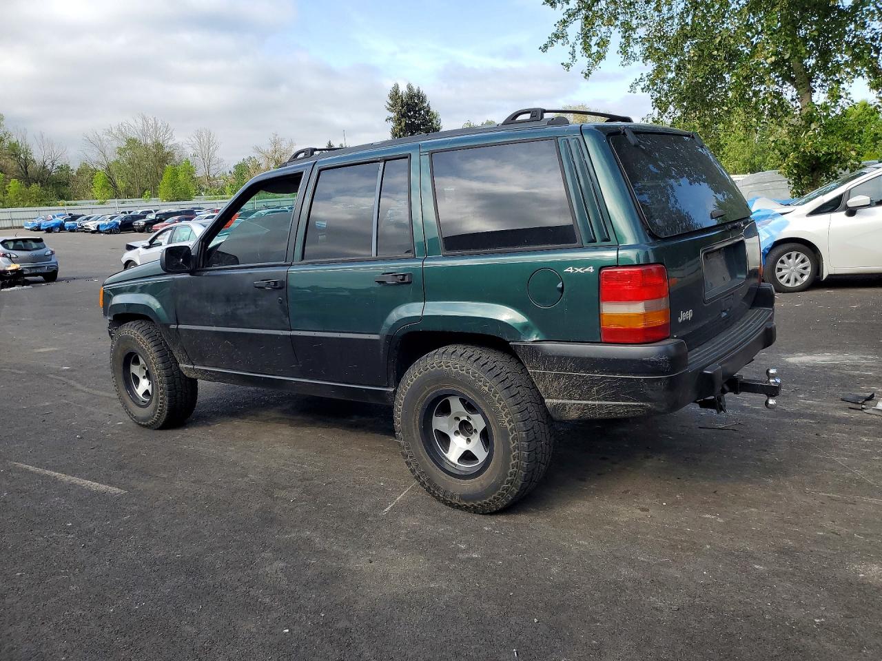 1998 Jeep Grand Cherokee Laredo Green vin: 1J4GZ58S2WC284191