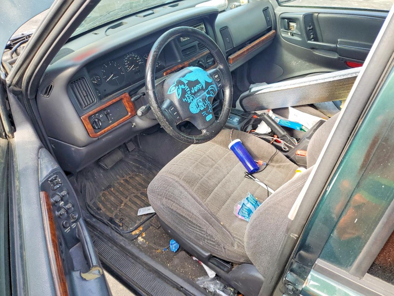 1998 Jeep Grand Cherokee Laredo Green vin: 1J4GZ58S2WC284191