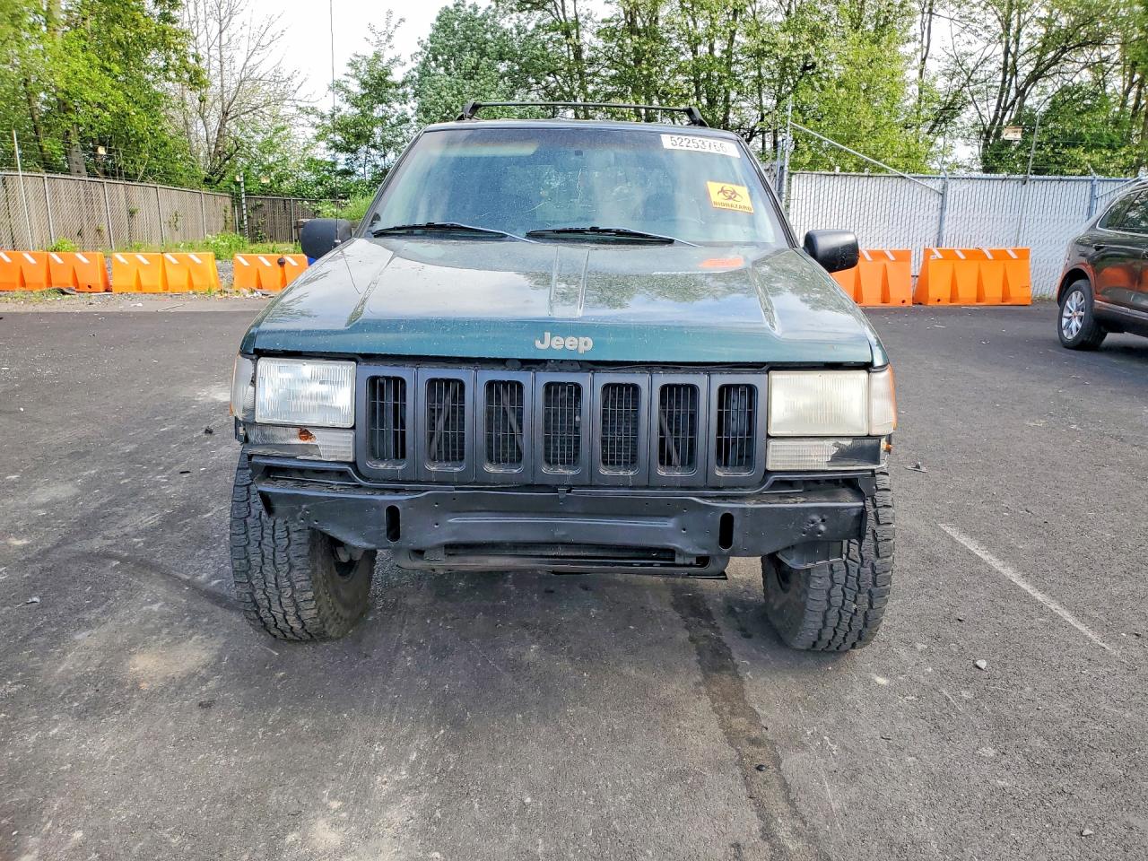 1998 Jeep Grand Cherokee Laredo Green vin: 1J4GZ58S2WC284191