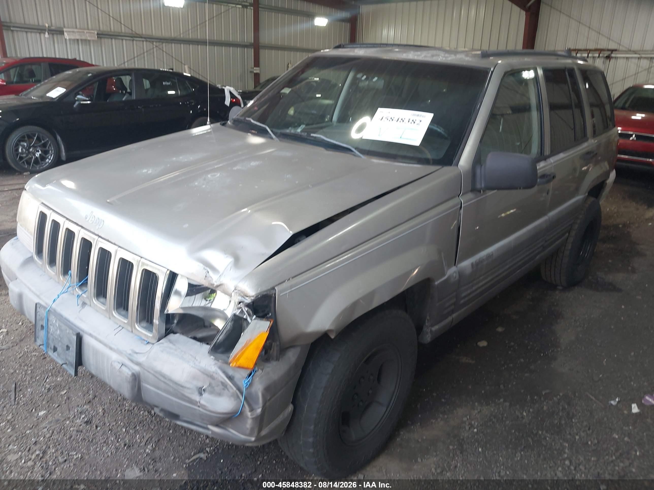1998 Jeep Grand Cherokee Laredo Коричневый vin: 1J4GZ58S2WC324317