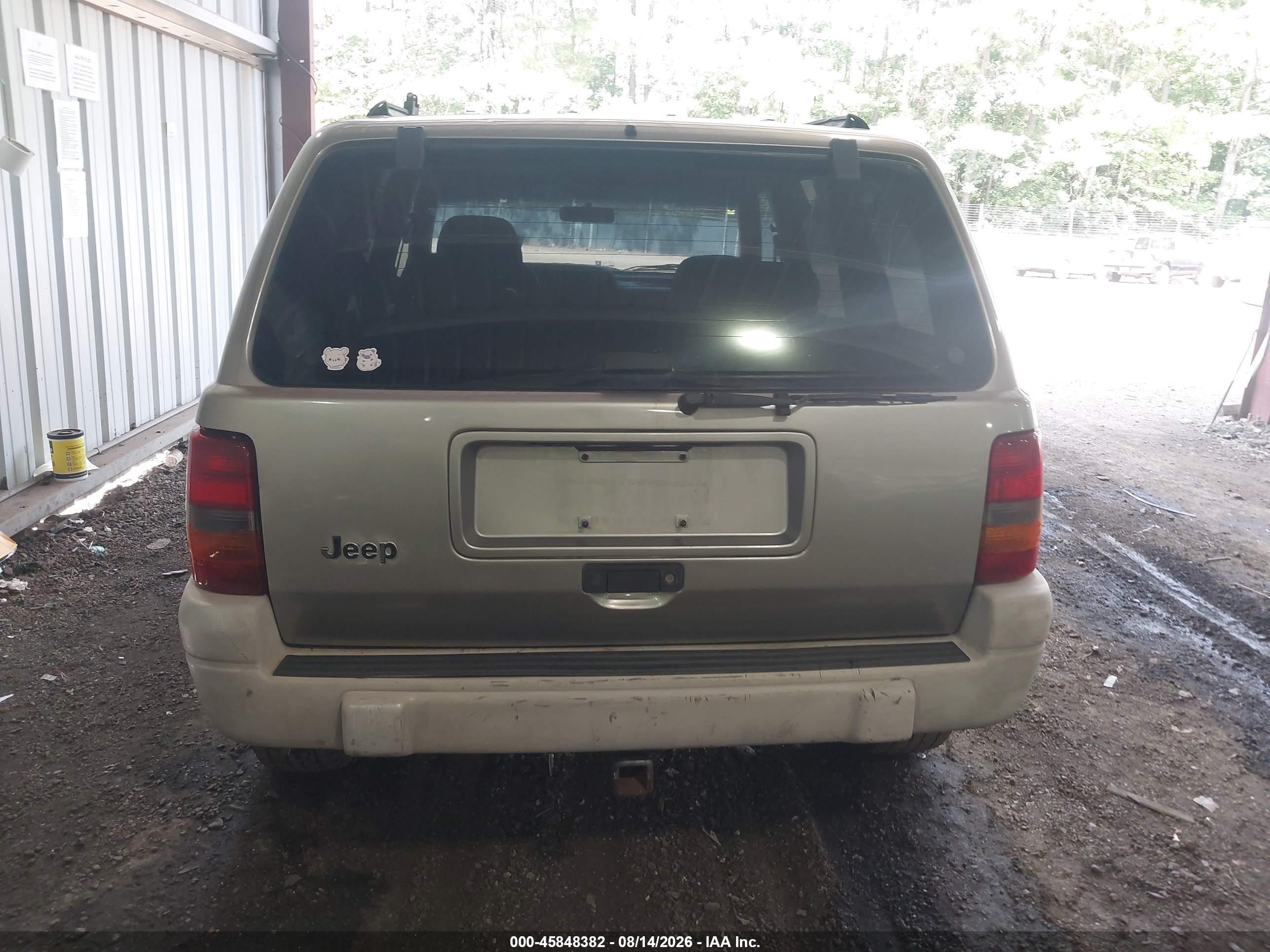 1998 Jeep Grand Cherokee Laredo Коричневый vin: 1J4GZ58S2WC324317