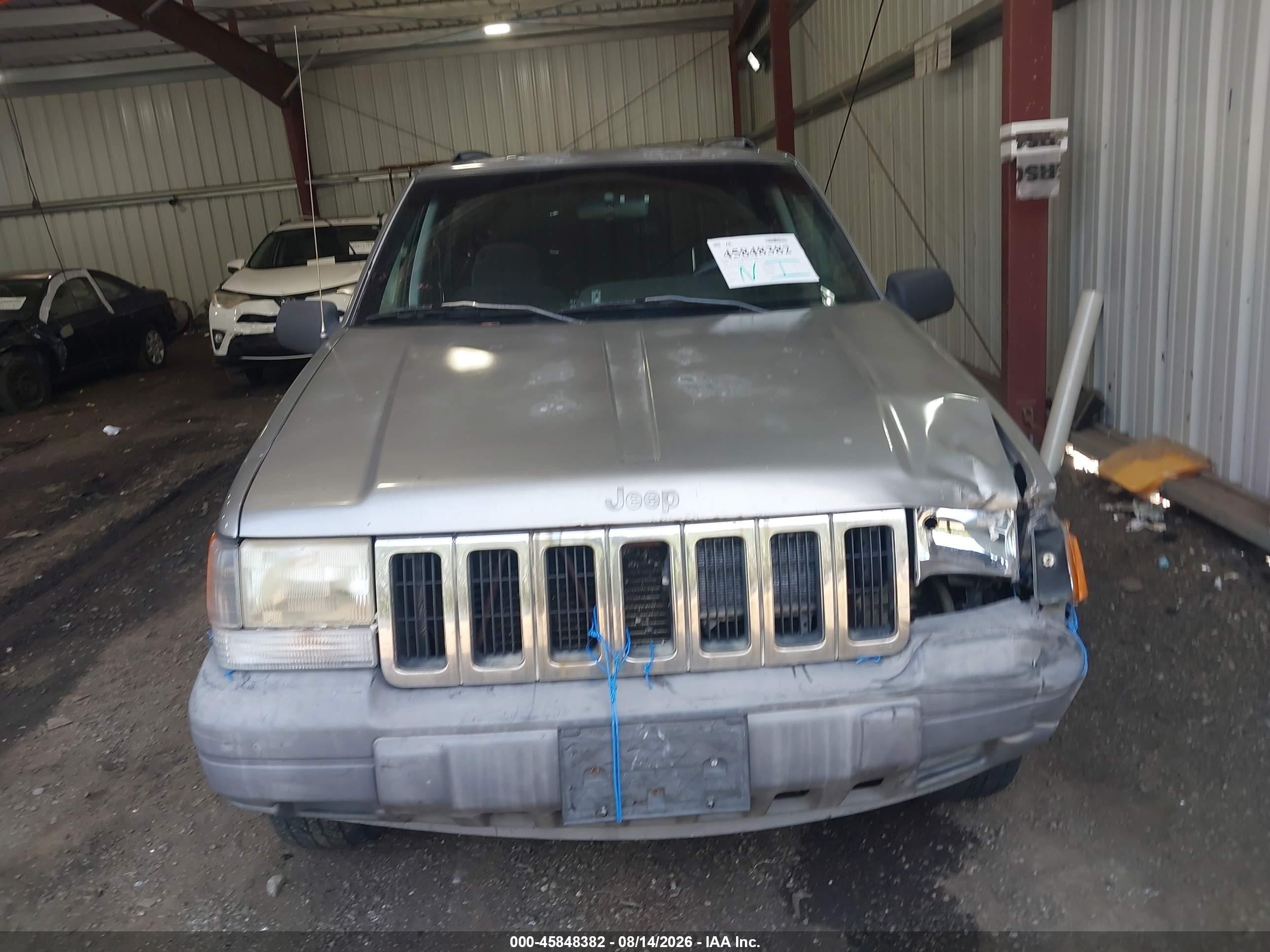 1998 Jeep Grand Cherokee Laredo Коричневый vin: 1J4GZ58S2WC324317