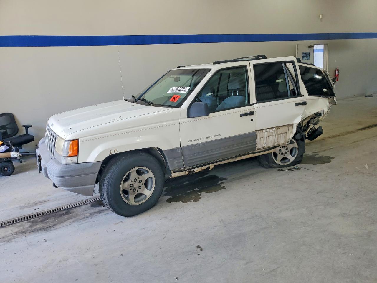 1997 Jeep Cherokee White vin: 1J4GZ58S3VC665871