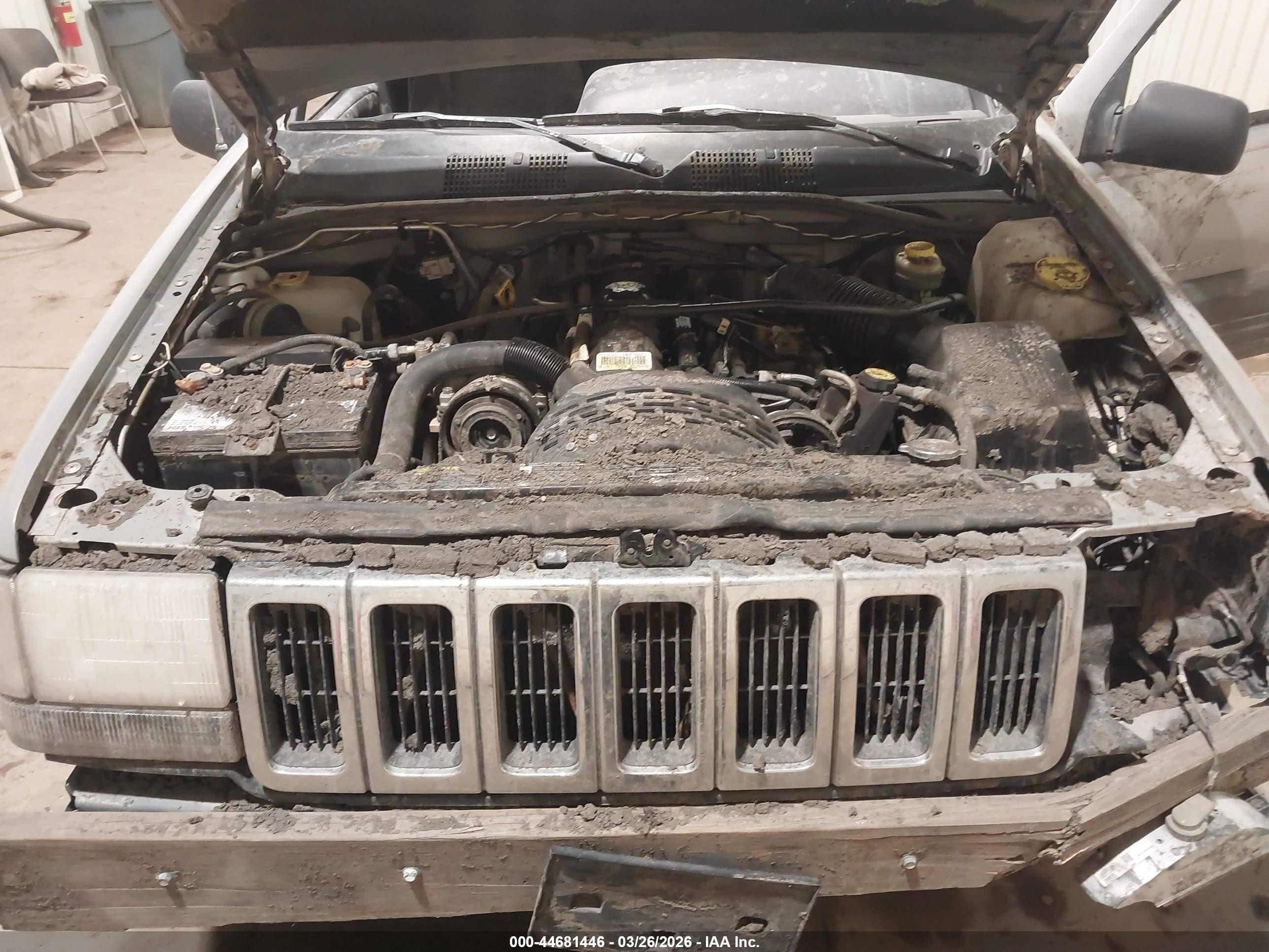 1997 Jeep Grand Cherokee Laredo/tsi Серый vin: 1J4GZ58S3VC685814
