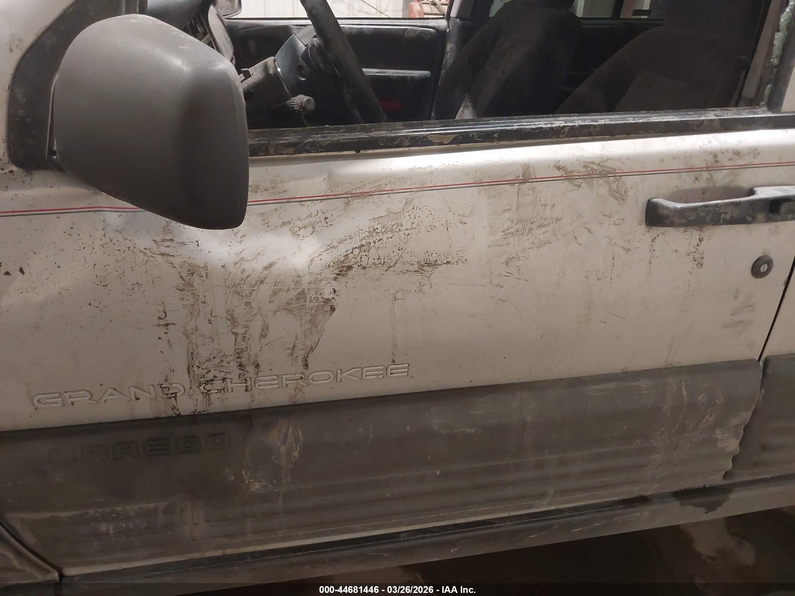 1997 Jeep Grand Cherokee Laredo/tsi Серый vin: 1J4GZ58S3VC685814