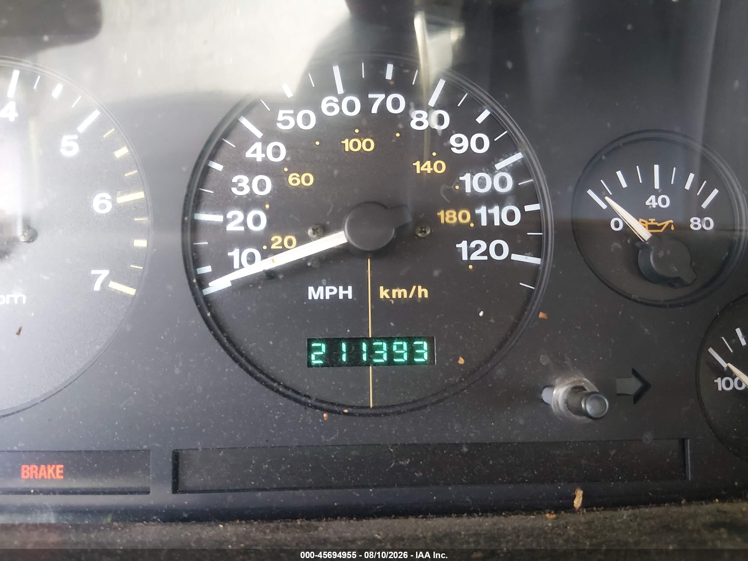 1997 Jeep Grand Cherokee Laredo/tsi Red vin: 1J4GZ58S3VC730749