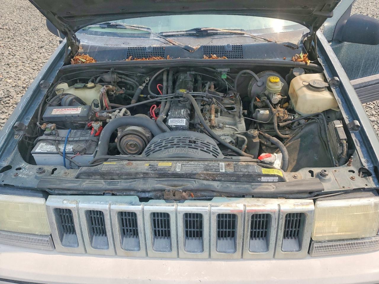 1995 Jeep Grand Cherokee Laredo Green vin: 1J4GZ58S4SC649397