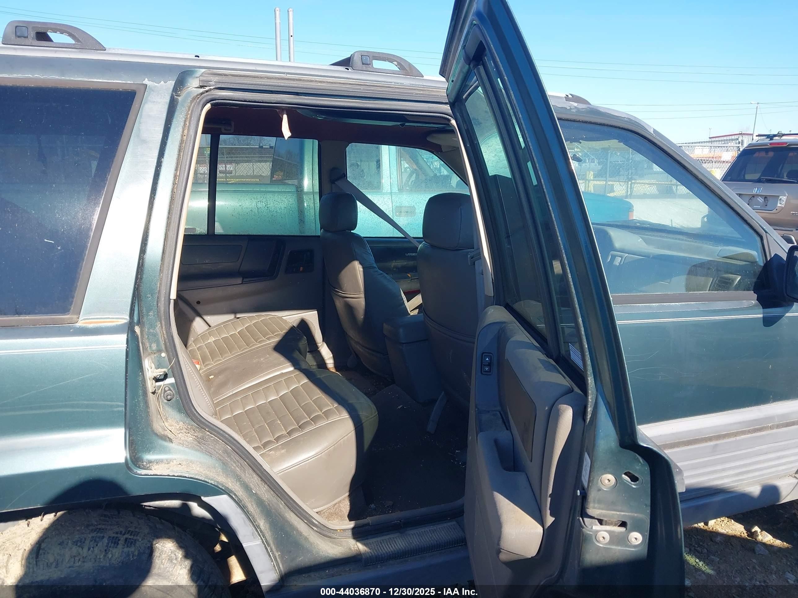 1995 Jeep Grand Cherokee Laredo Green vin: 1J4GZ58S4SC726012