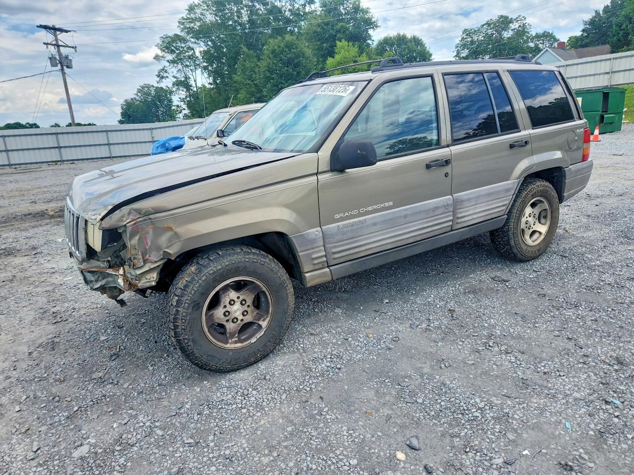 1998 Jeep Grand Cherokee Laredo Золотой vin: 1J4GZ58S4WC270230