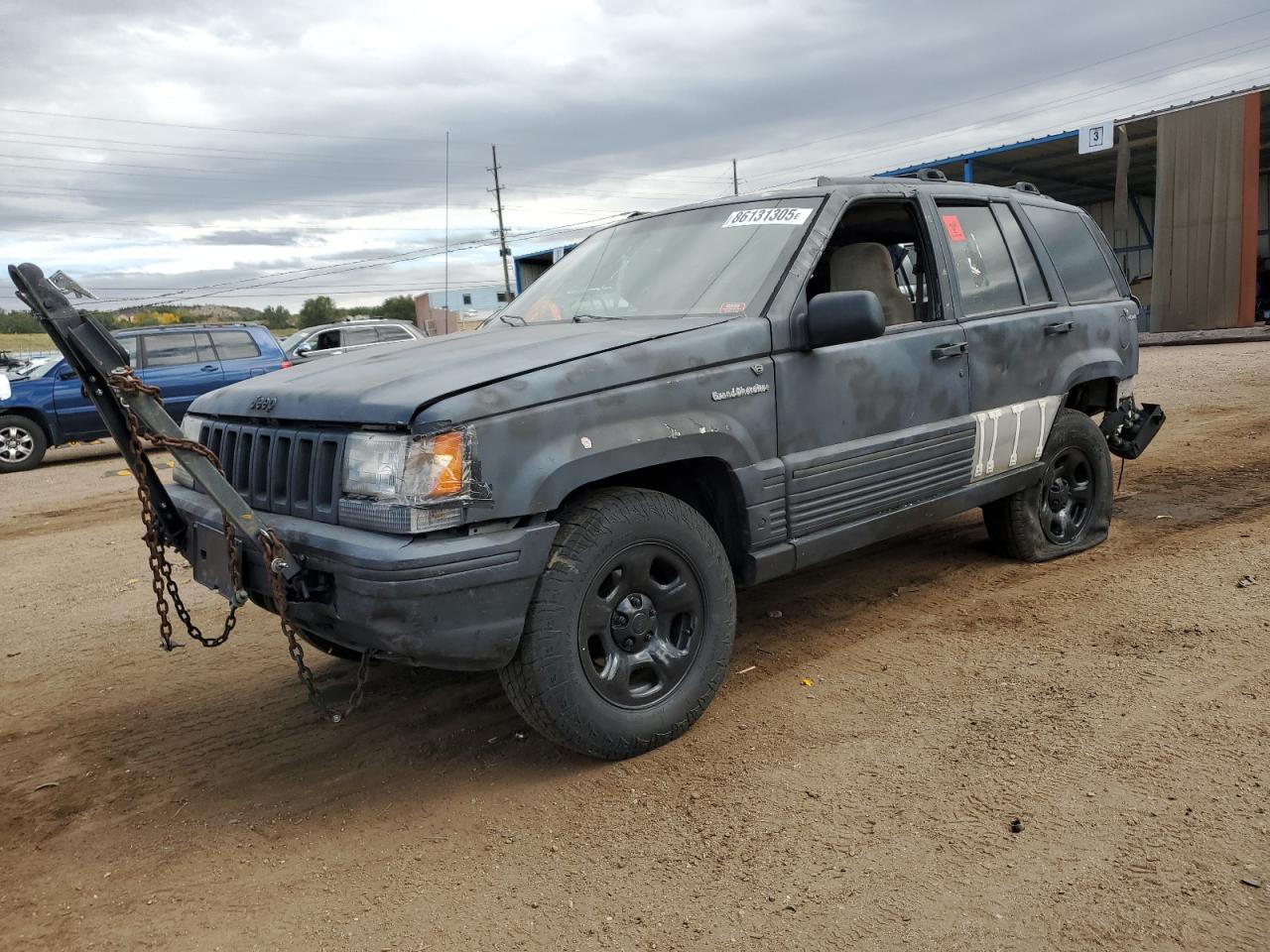 1994 Jeep Grand Cherokee Laredo Угольный vin: 1J4GZ58S5RC351922