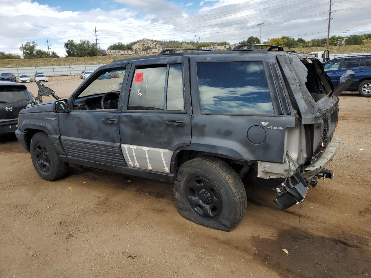1994 Jeep Grand Cherokee Laredo Угольный vin: 1J4GZ58S5RC351922