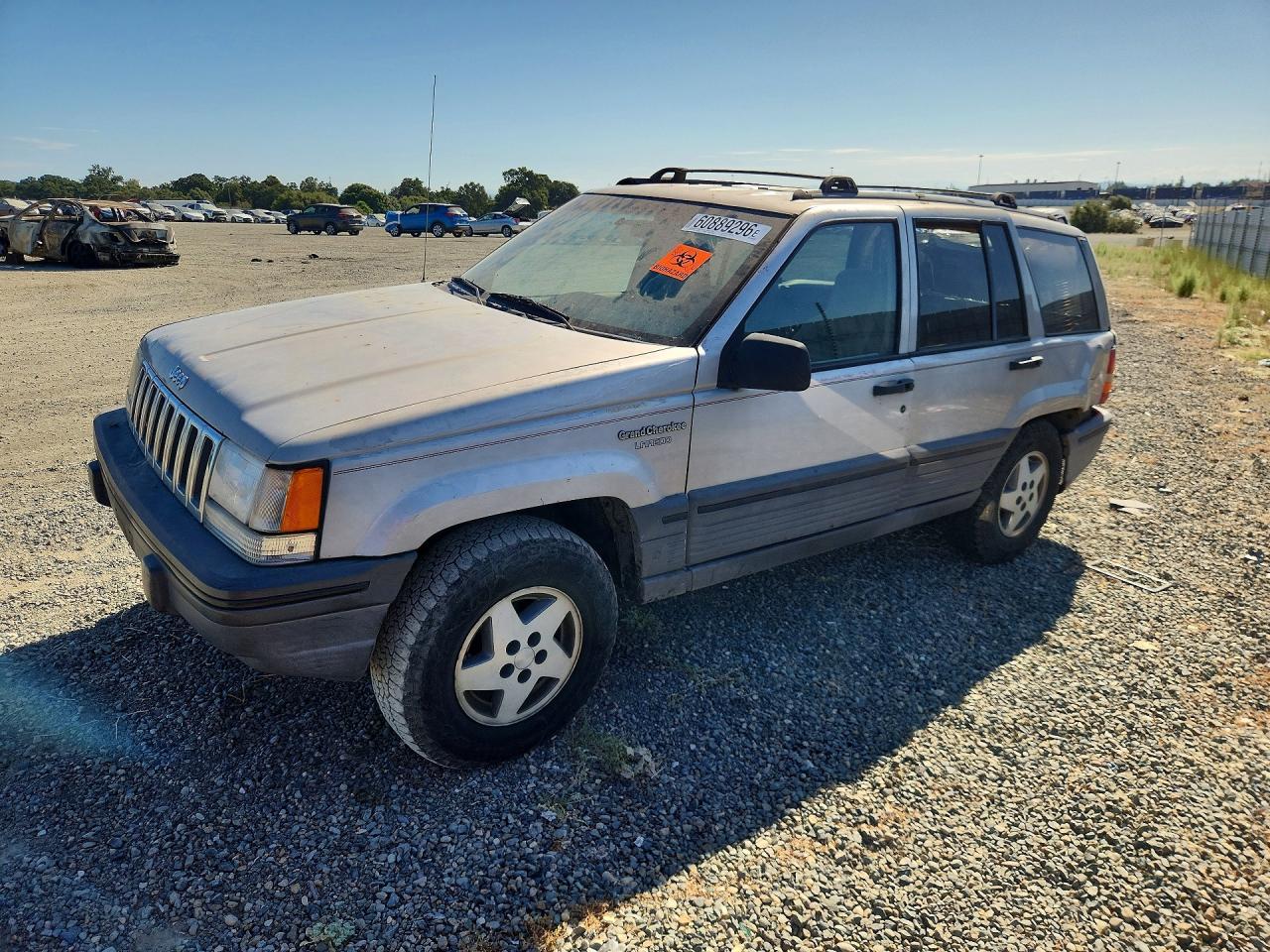 1995 Jeep Grand Cherokee Laredo Silver vin: 1J4GZ58S5SC638375