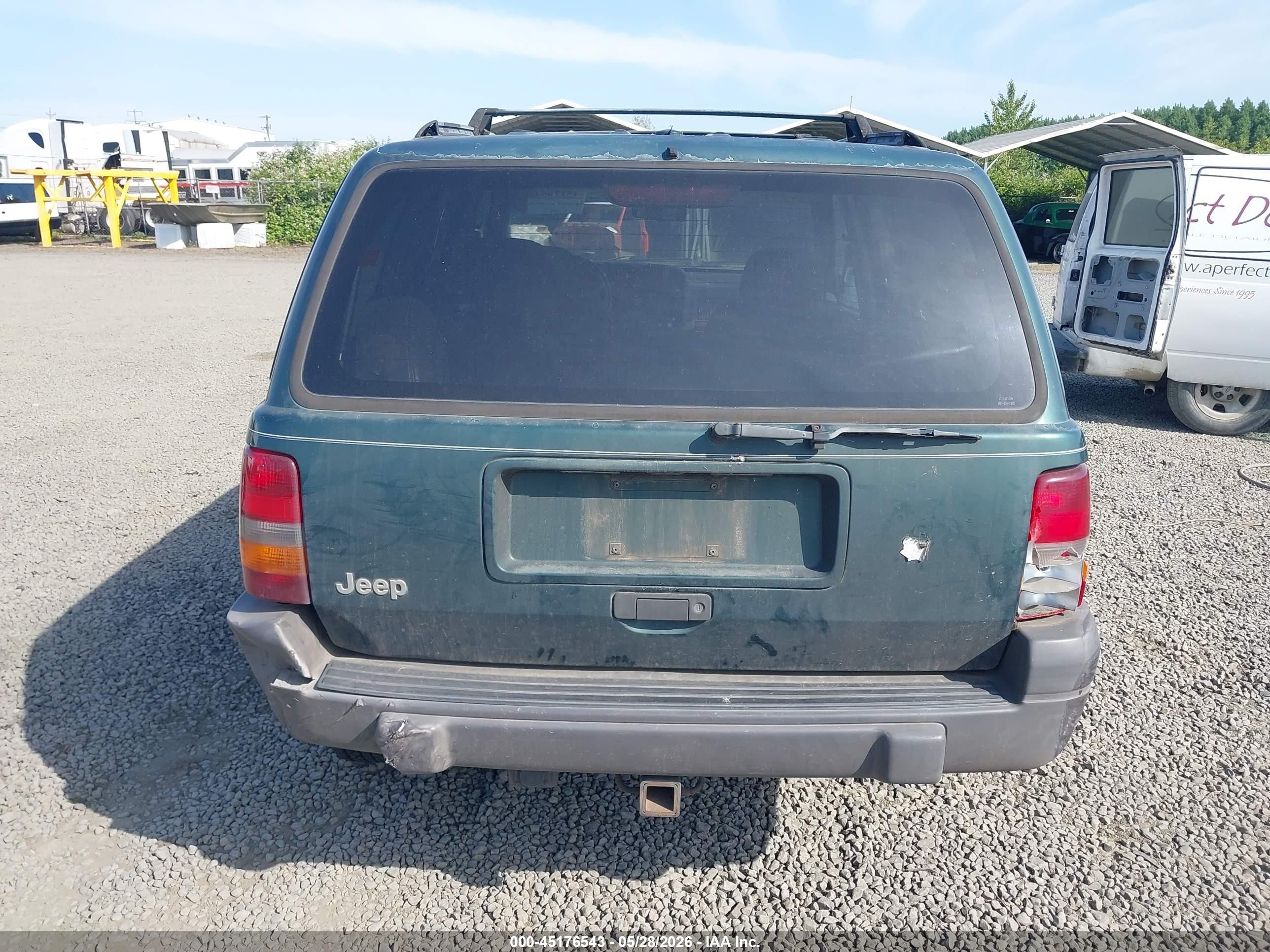 1996 Jeep Grand Cherokee Laredo Зеленый vin: 1J4GZ58S5TC198563