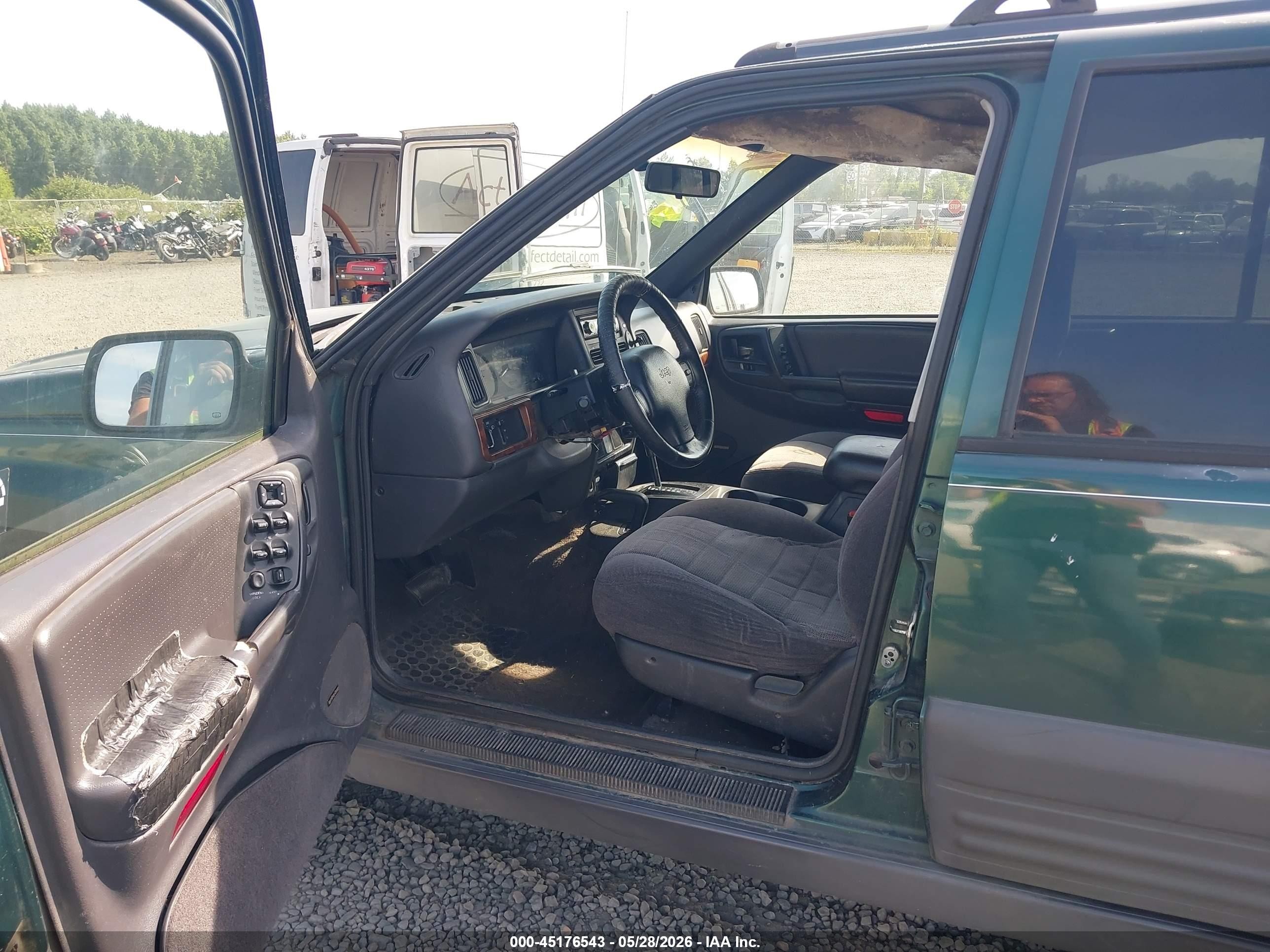 1996 Jeep Grand Cherokee Laredo Зеленый vin: 1J4GZ58S5TC198563