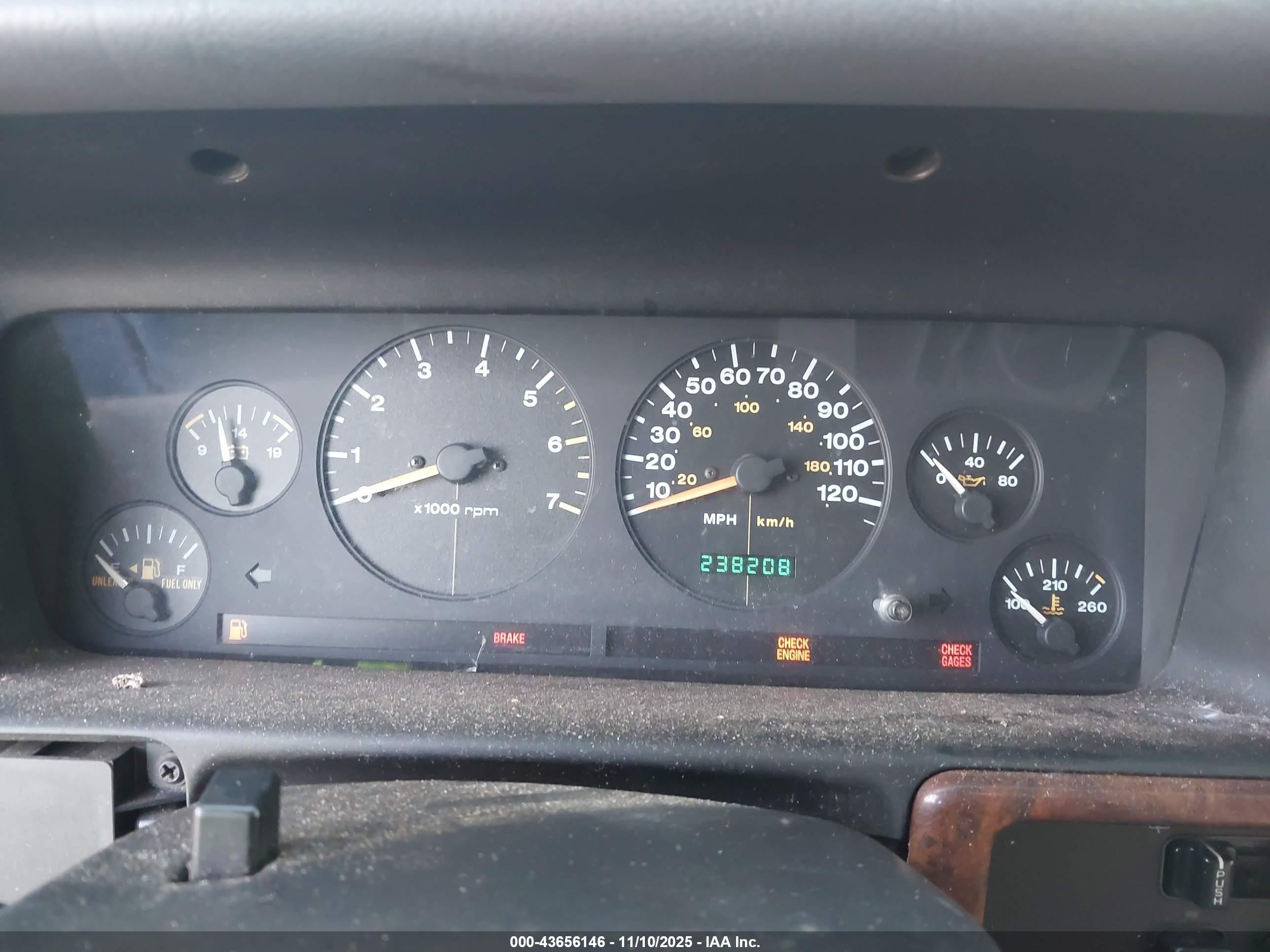 1996 Jeep Grand Cherokee Laredo Black vin: 1J4GZ58S5TC325487