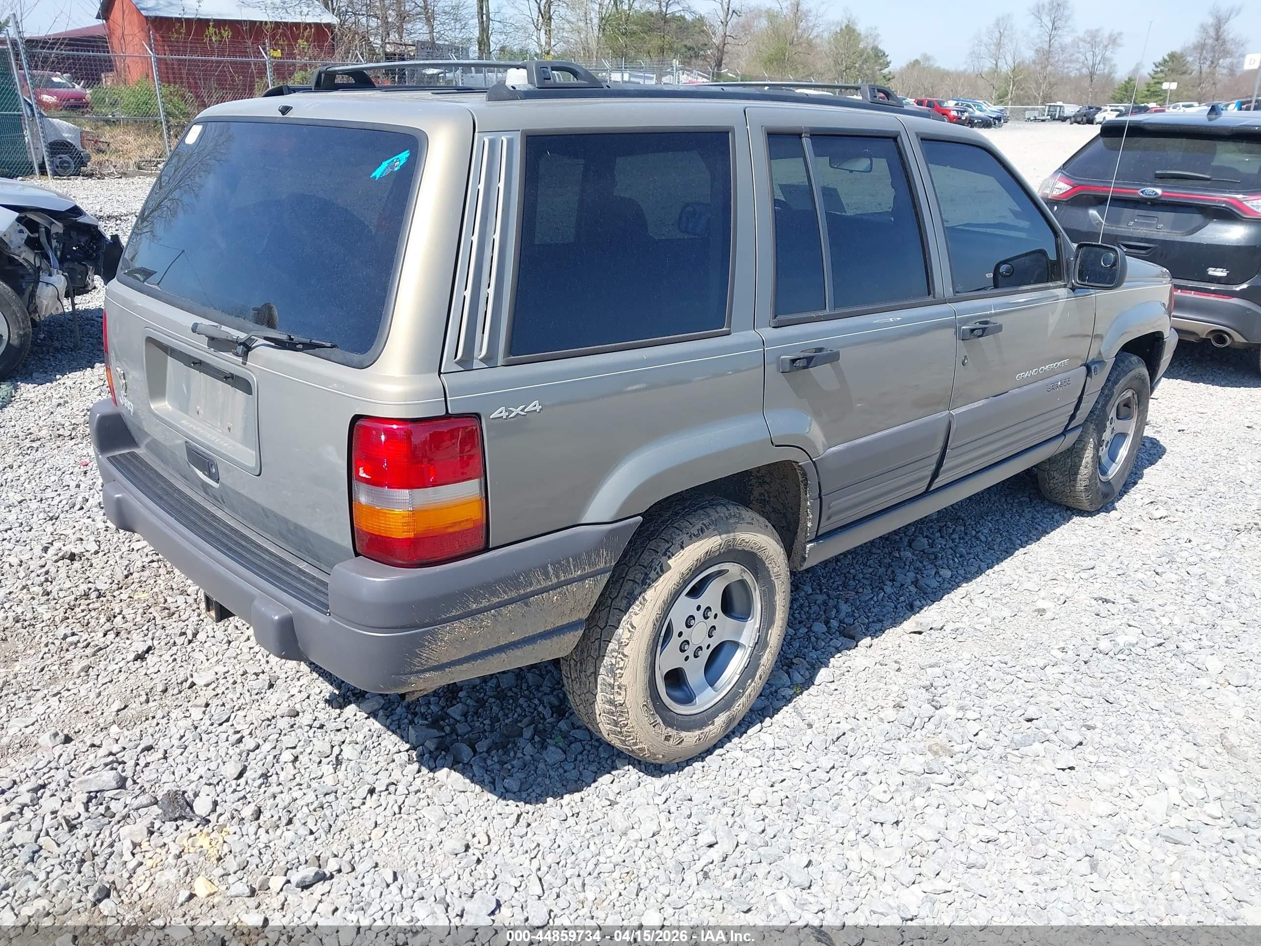 1996 Jeep Grand Cherokee Laredo Желто-коричневый vin: 1J4GZ58S5TC404092