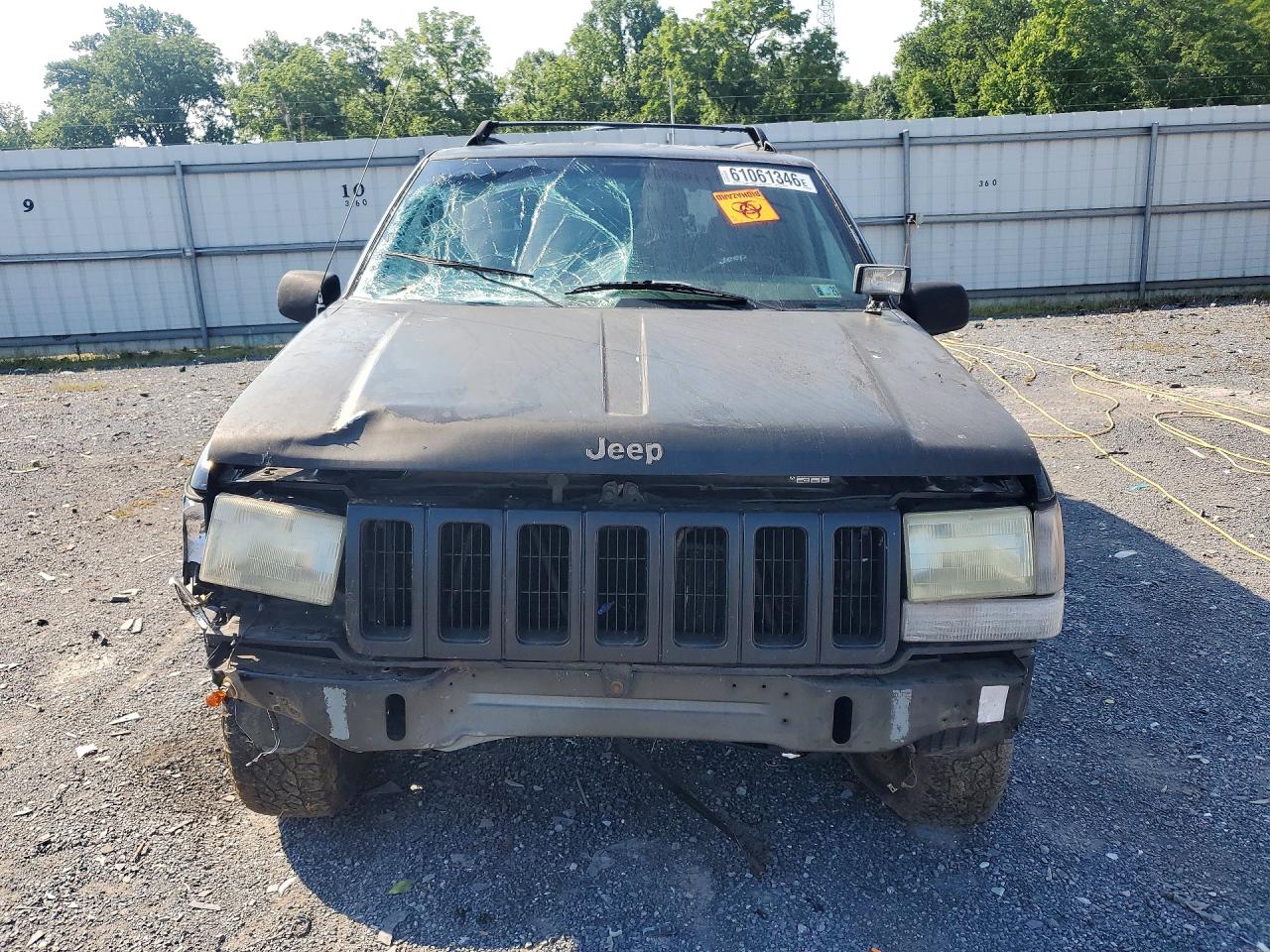 1997 Jeep Grand Cherokee Laredo/tsi Black vin: 1J4GZ58S5VC672336
