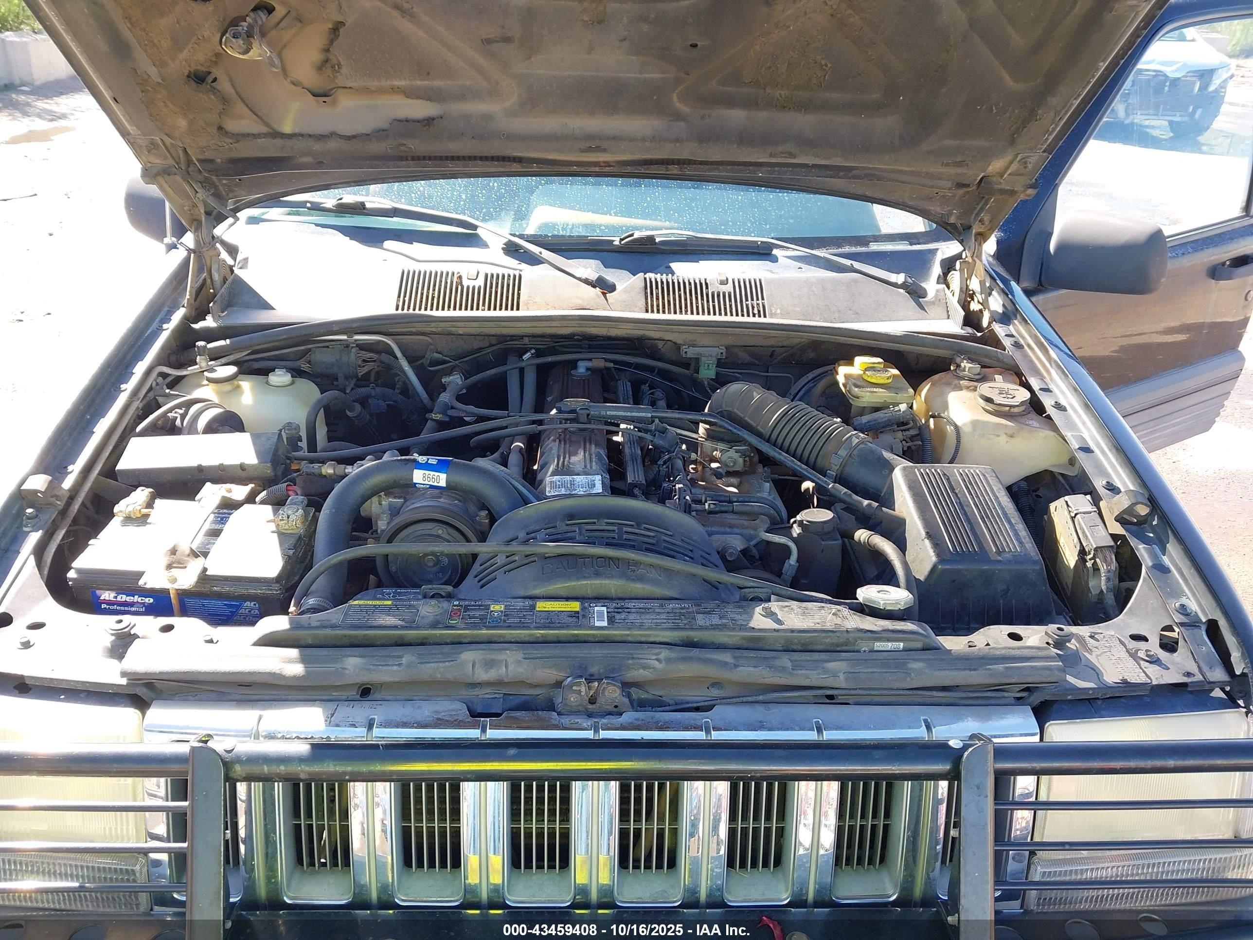 Price & History 1993 Jeep Grand Cherokee Laredo 4.0l I6 Fi F vin