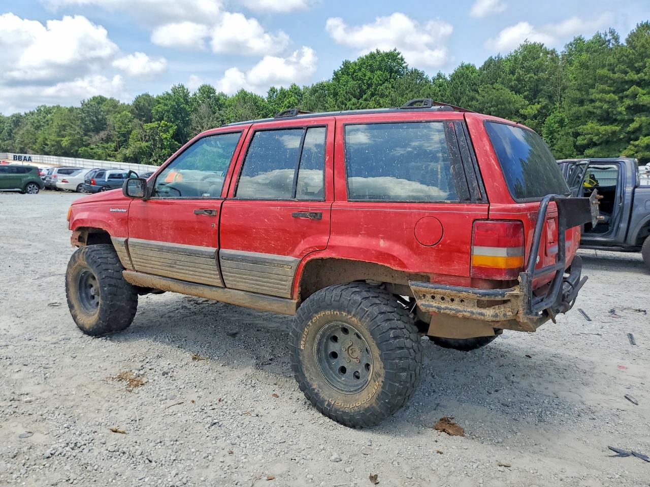 1994 Jeep Grand Cherokee Laredo Red vin: 1J4GZ58S6RC330772