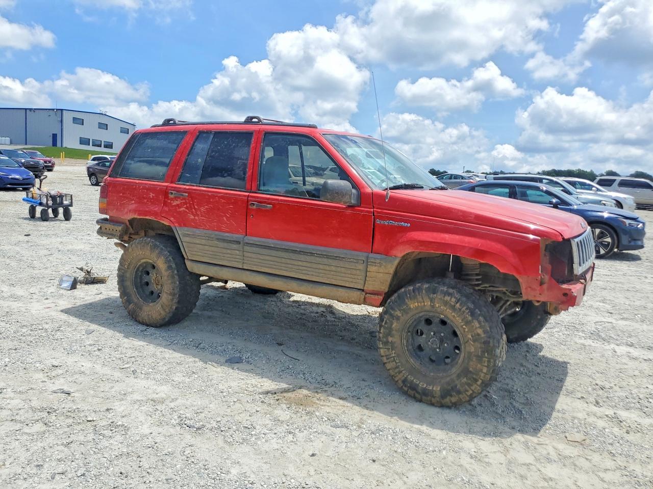 1994 Jeep Grand Cherokee Laredo Red vin: 1J4GZ58S6RC330772