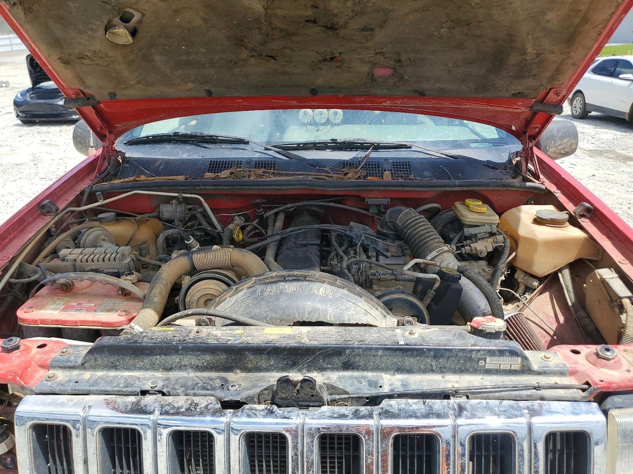 1994 Jeep Grand Cherokee Laredo Red vin: 1J4GZ58S6RC330772