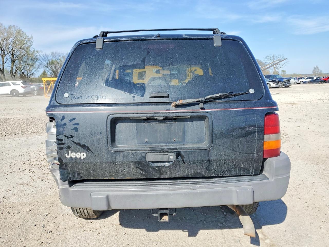 1996 Jeep Grand Cherokee Laredo Black vin: 1J4GZ58S6TC356568
