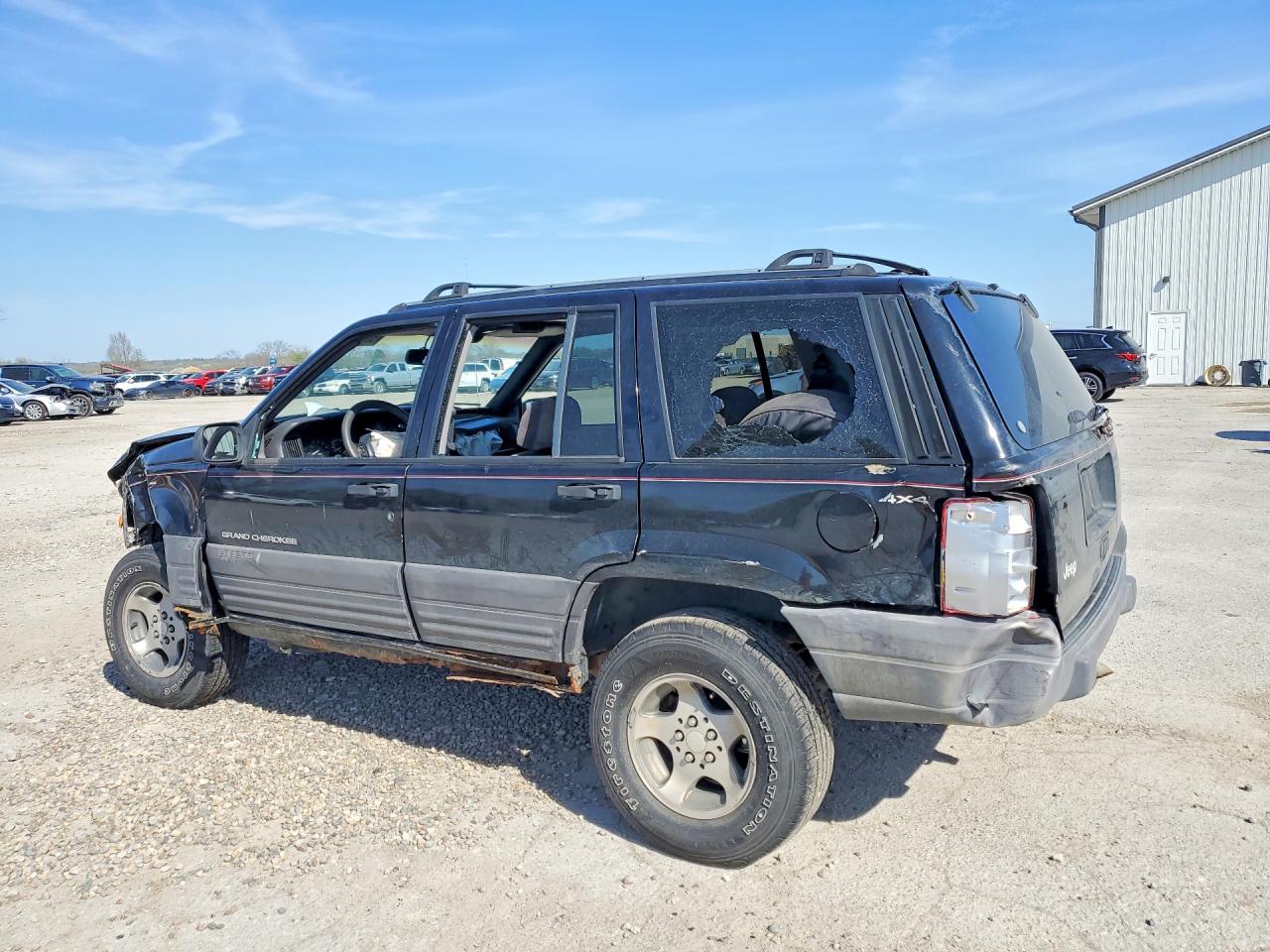 1996 Jeep Grand Cherokee Laredo Black vin: 1J4GZ58S6TC356568